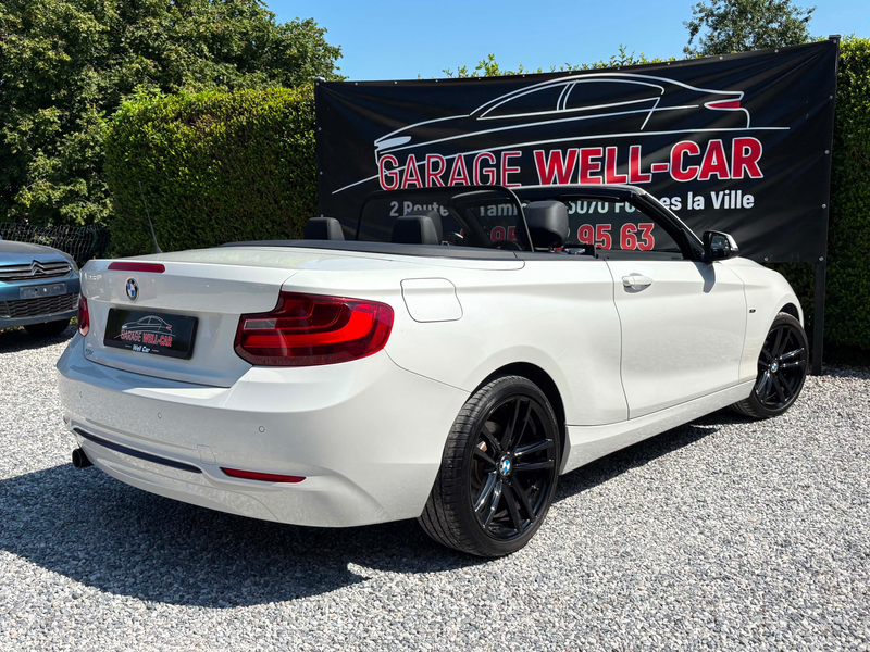 BMW 218 iA-Euro6b-Pack Sport-Boite Automatique-Cuir-Pdc-Garantie 12mois ! — photo 7