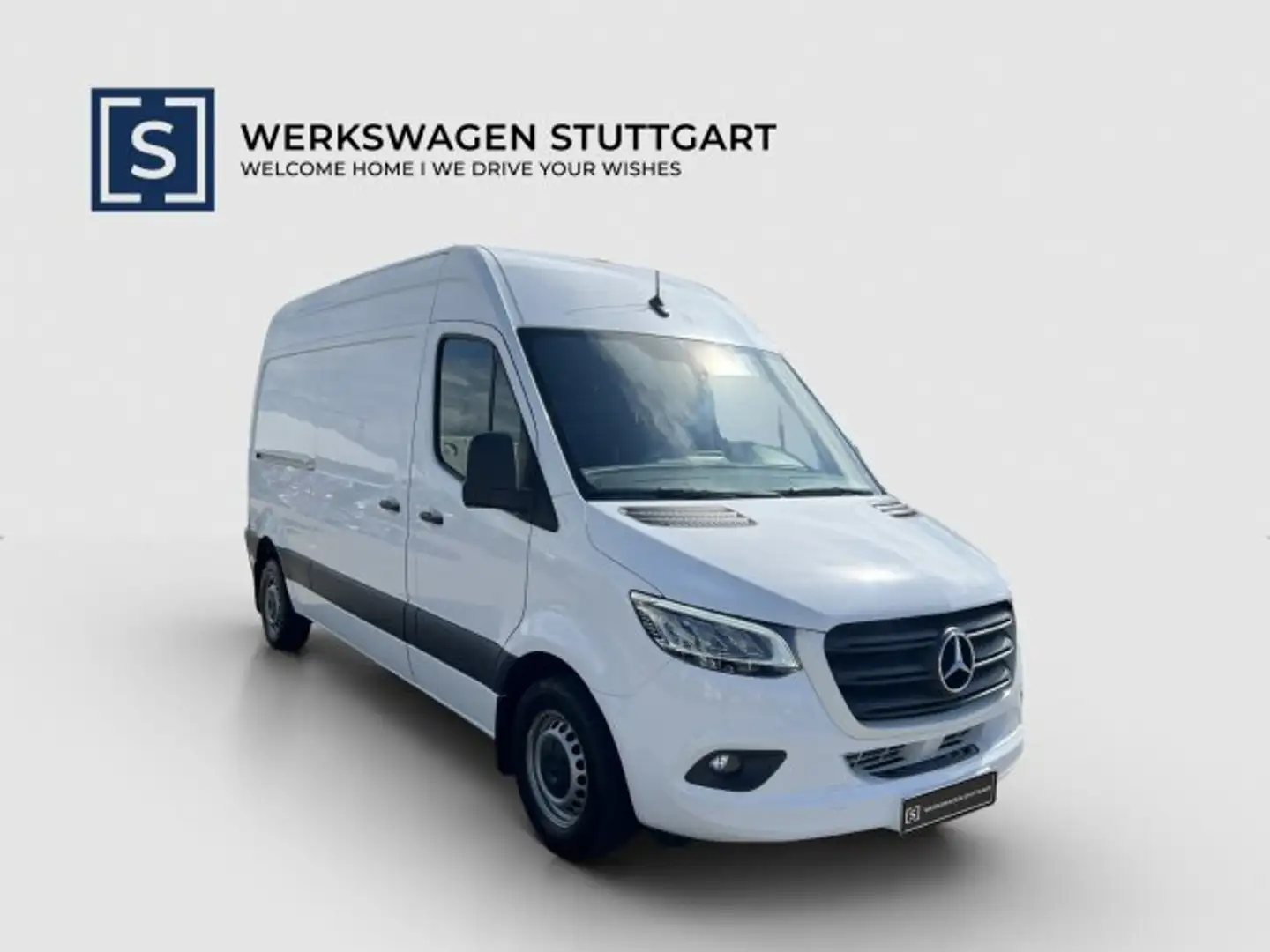 Mercedes-Benz Sprinter 314 CDI L2H2 AHK LED NAVI RFK STANDHZ Wit - 2