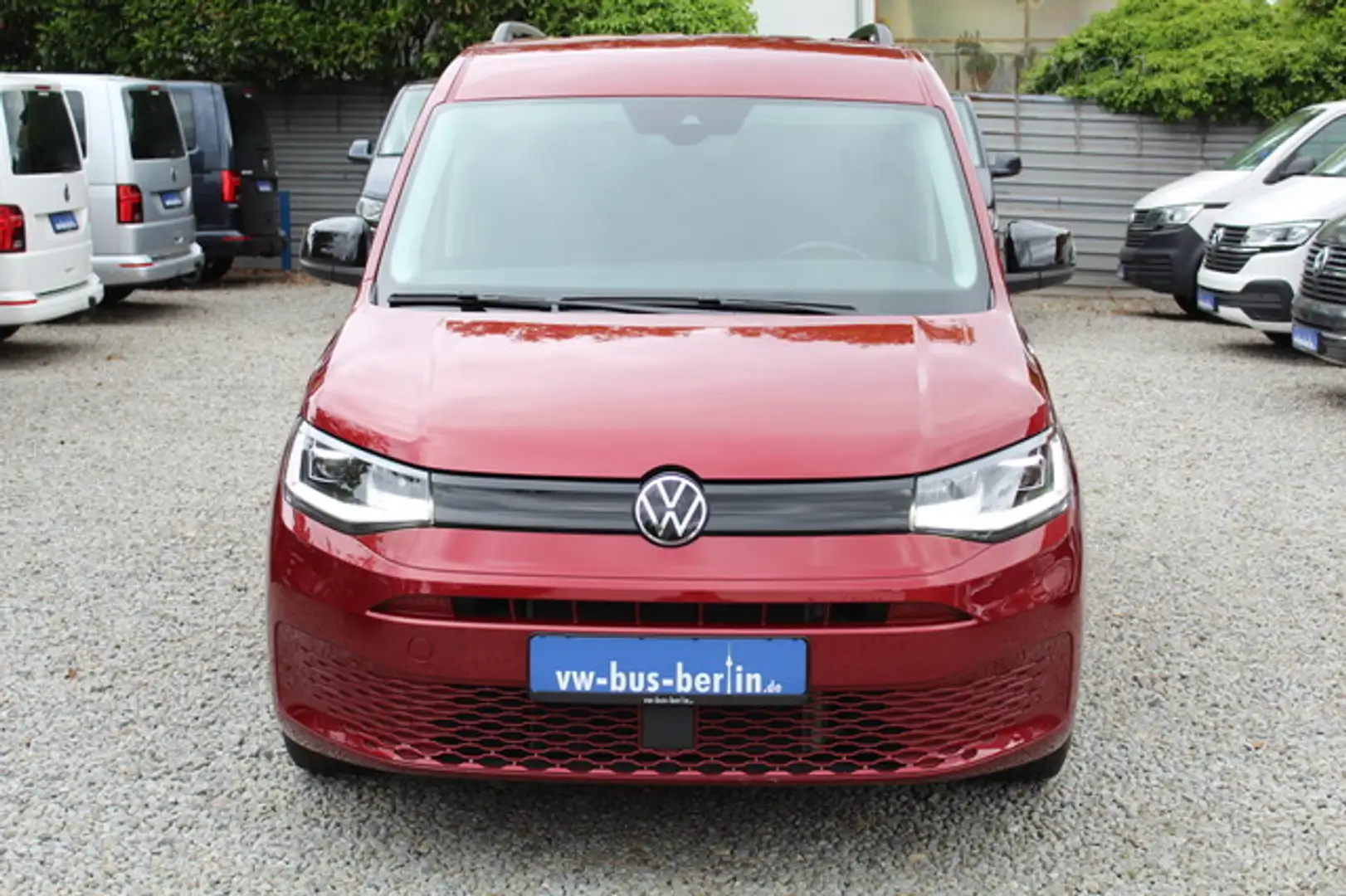 Volkswagen Caddy Kasten DSG LED AHK APP ALU Standheizg Rot - 2