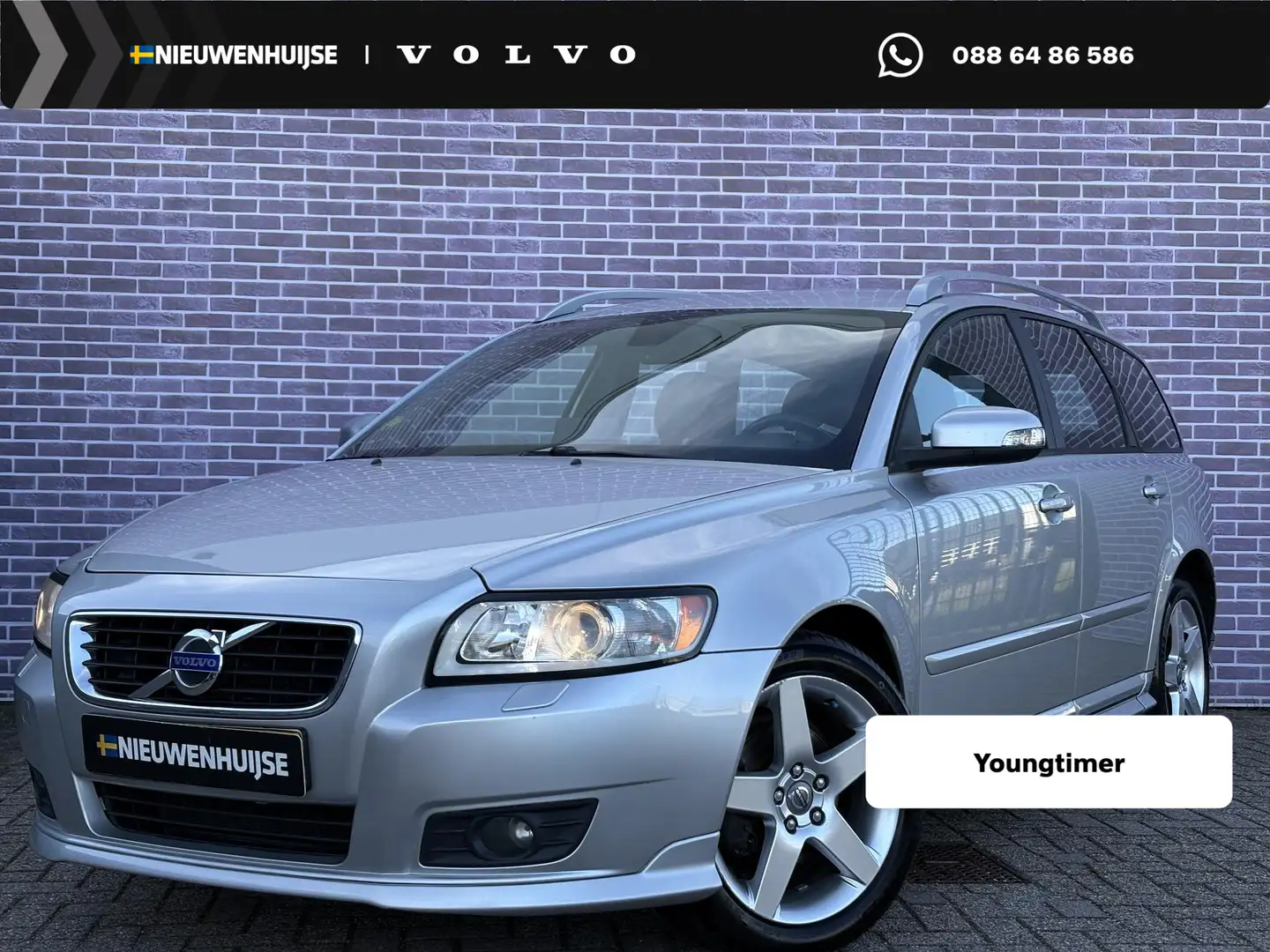 Volvo V50 1.8 Edition I | R-design bodykit | Trekhaak |High Grau - 1