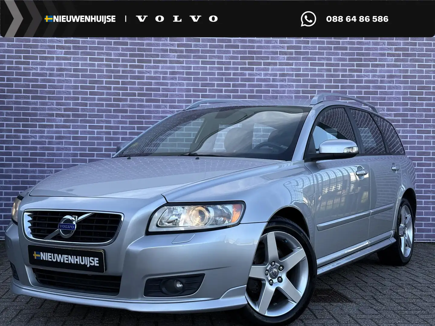 Volvo V50 1.8 Edition I | R-design bodykit | Trekhaak |High Grijs - 1