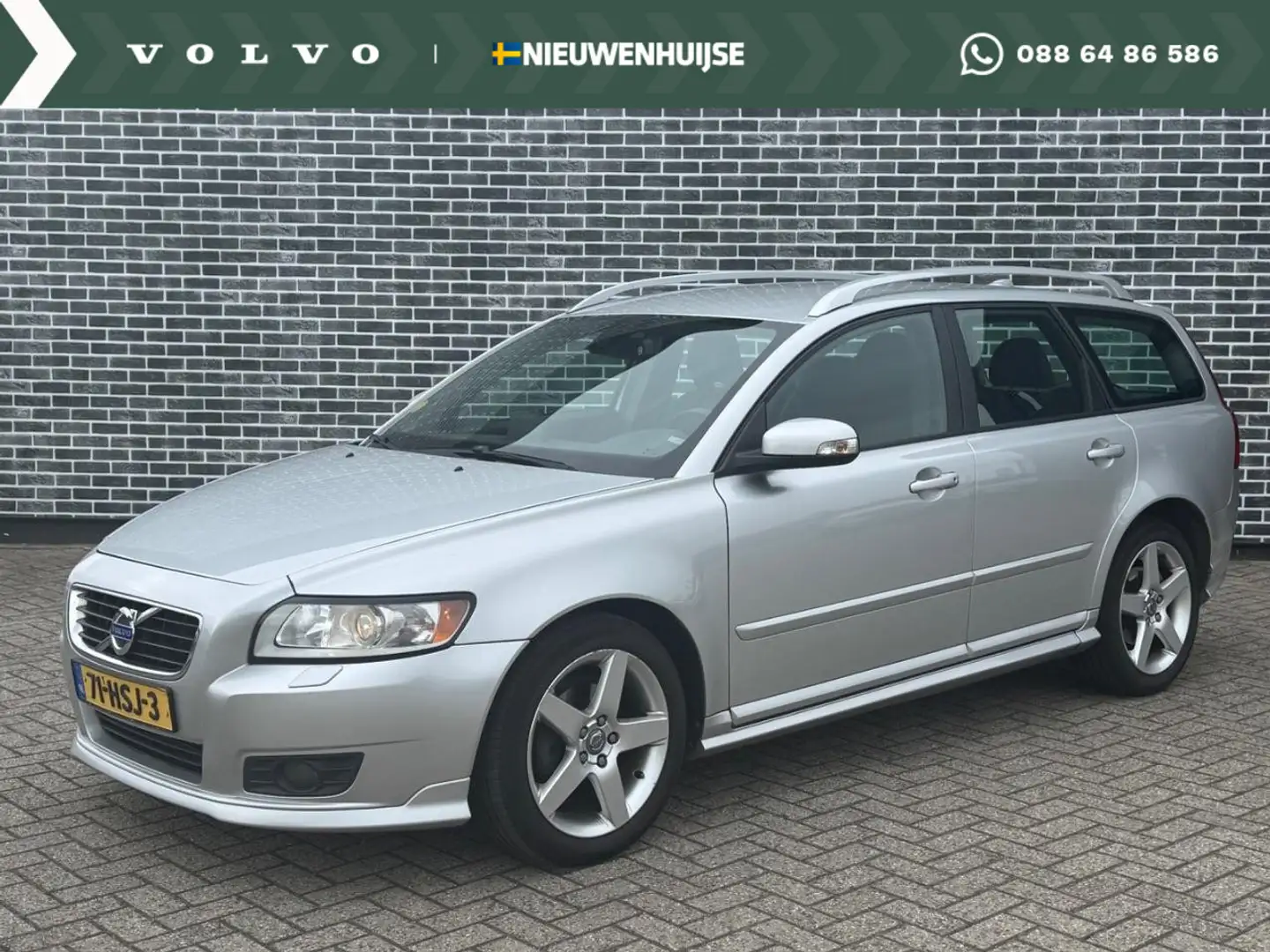Volvo V50 1.8 Kinetic | R-design bodykit | Trekhaak |High Pe Grijs - 1