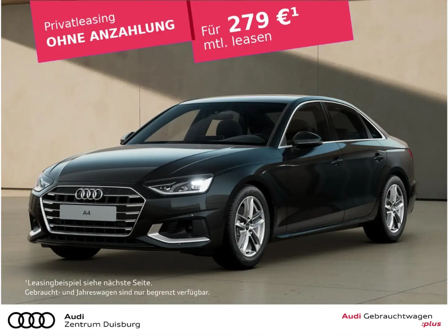 Audi A4 Lim. 35 TDI advanced Schwarz - 1