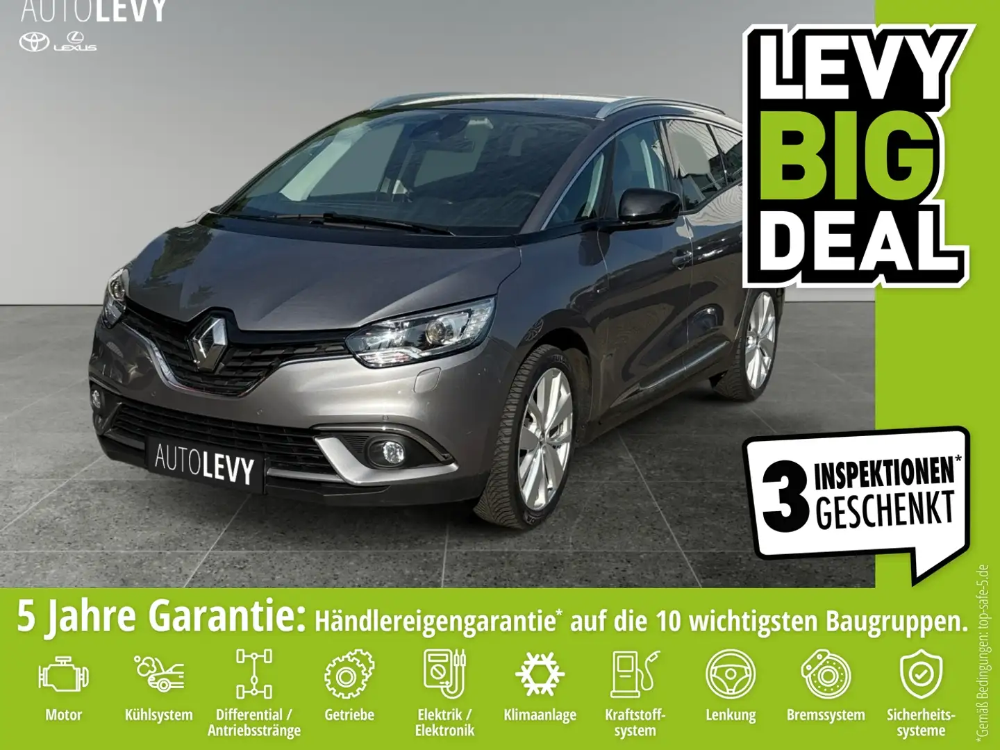 Renault Grand Scenic IV 1.3 TCe 140 Limited *NAVI*PDC* Silber - 1