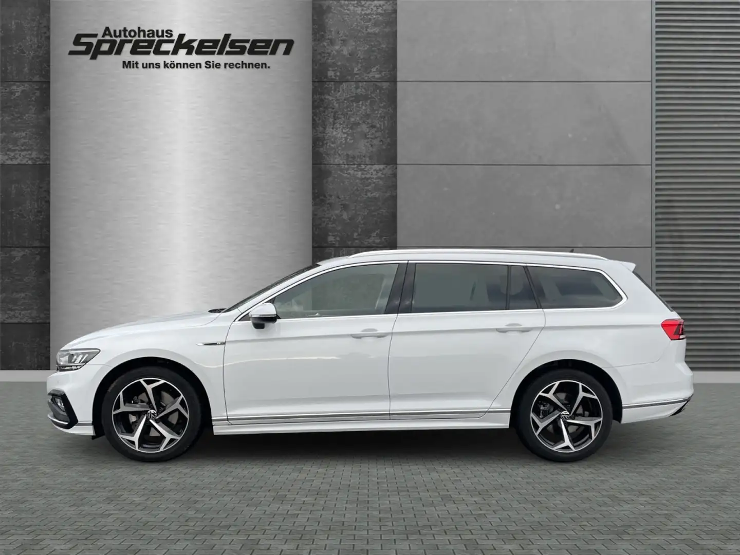 Volkswagen Passat Variant 2.0 TDI++Vollleder++Panorama++R-Line++ Klima Navi Weiß - 2