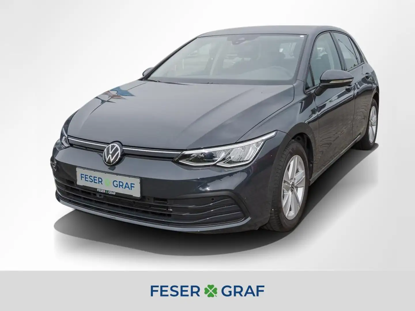 Volkswagen Golf Life 1.5 TSI LED/NAVI/CONNECT/2xPDC Gris - 1