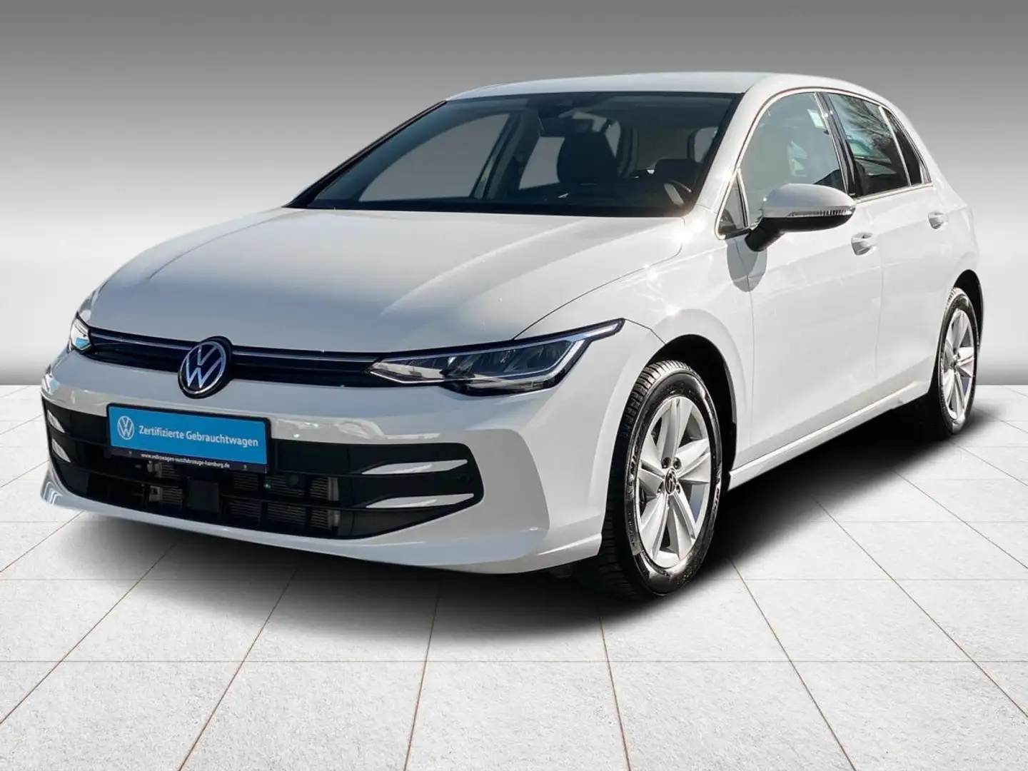 Volkswagen Golf VIII 1.5 TSI Life AHK PDC Klima Weiß - 1
