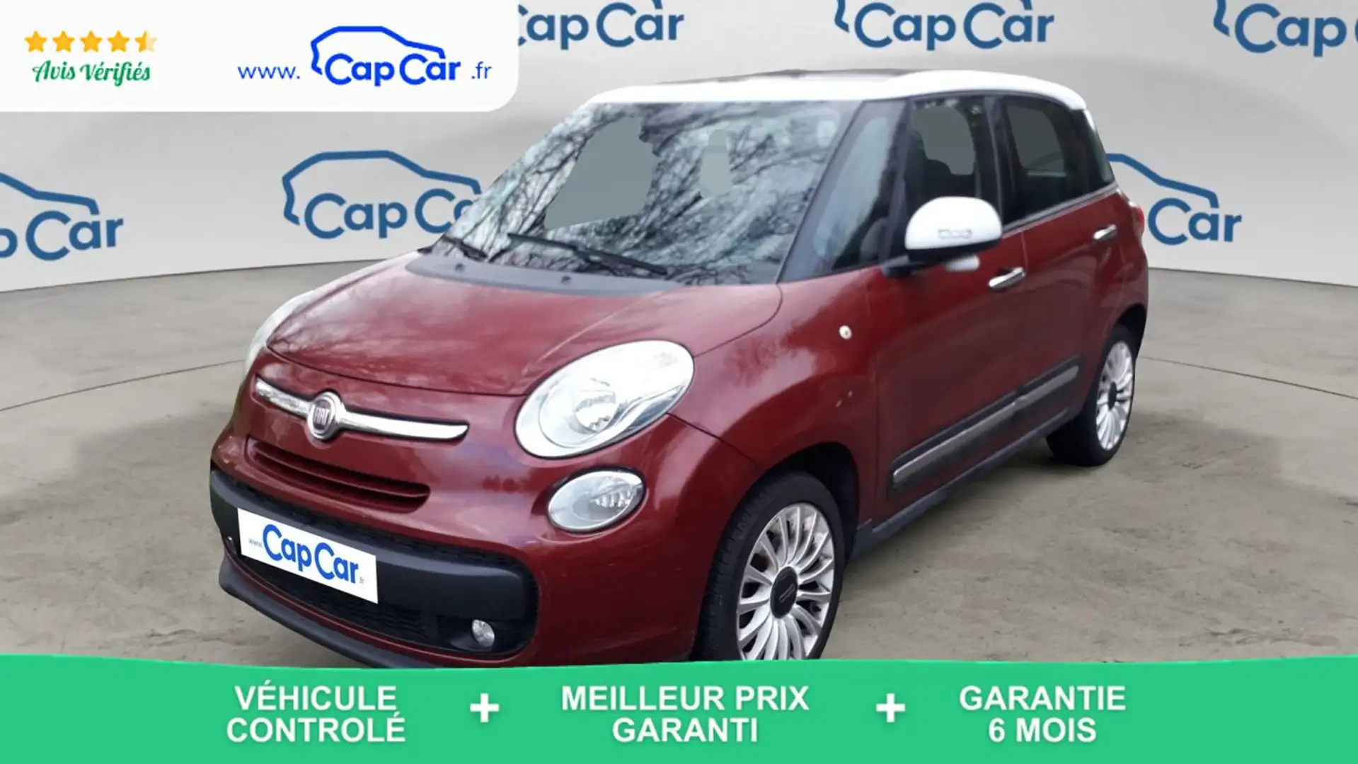 Fiat 500L 1.3 Multijet 85 Easy - 5 places Rouge - 1