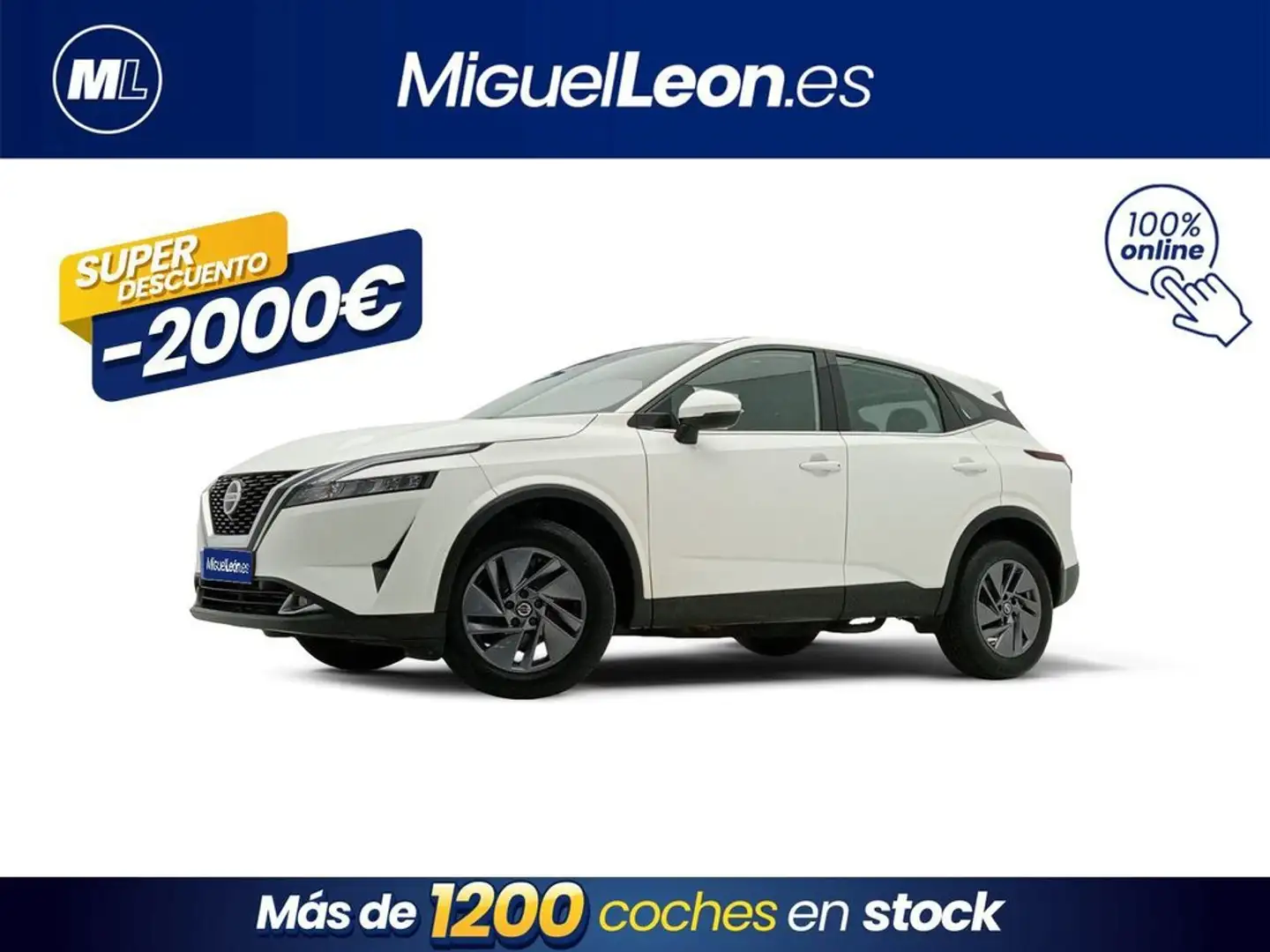 Nissan Qashqai DIG-T 103kW (140CV) mHEV 4x2 Acenta Bianco - 1