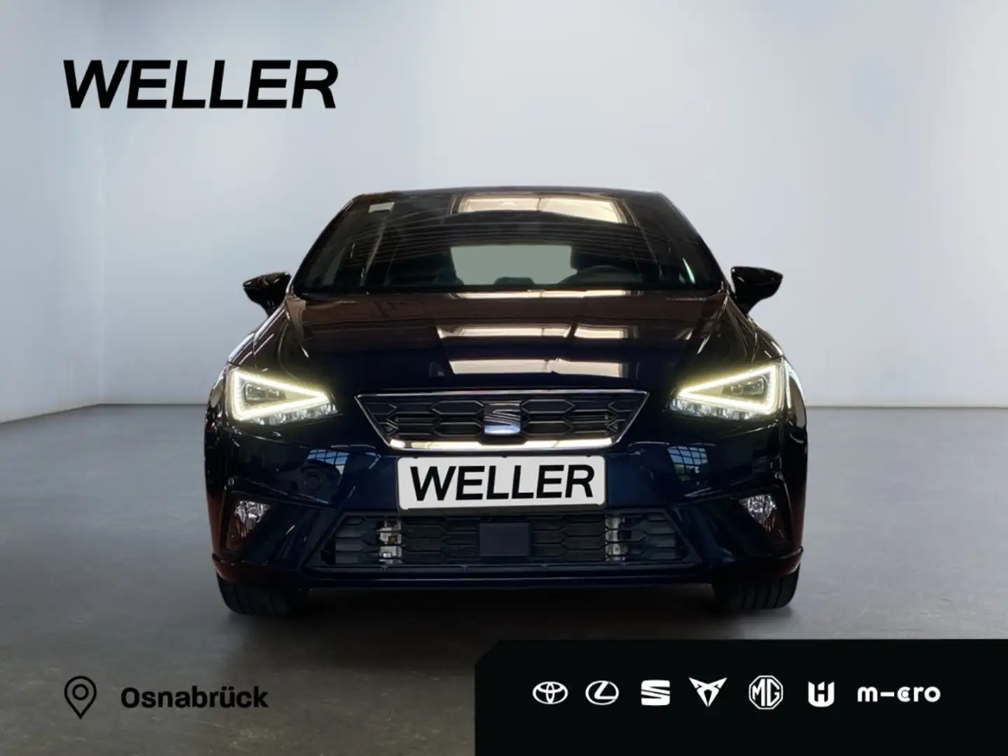 SEAT Ibiza 1.5 TSI DSG FR *LED*ACC*CarPlay*Navi*SHZ* Blau - 2