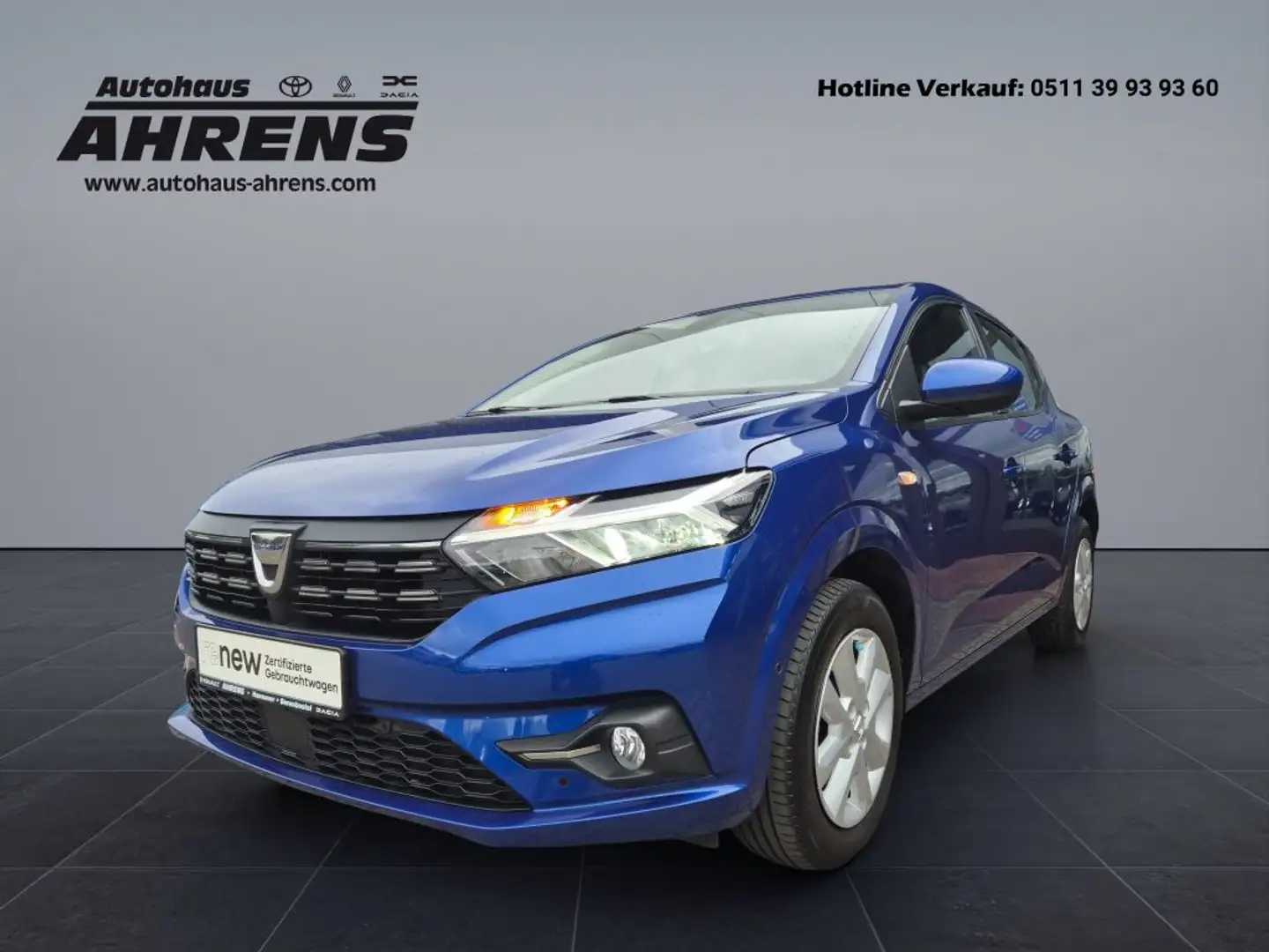 Dacia Sandero TCe90 Comfort Kamera Klima Tempomat LED Blu/Azzurro - 1