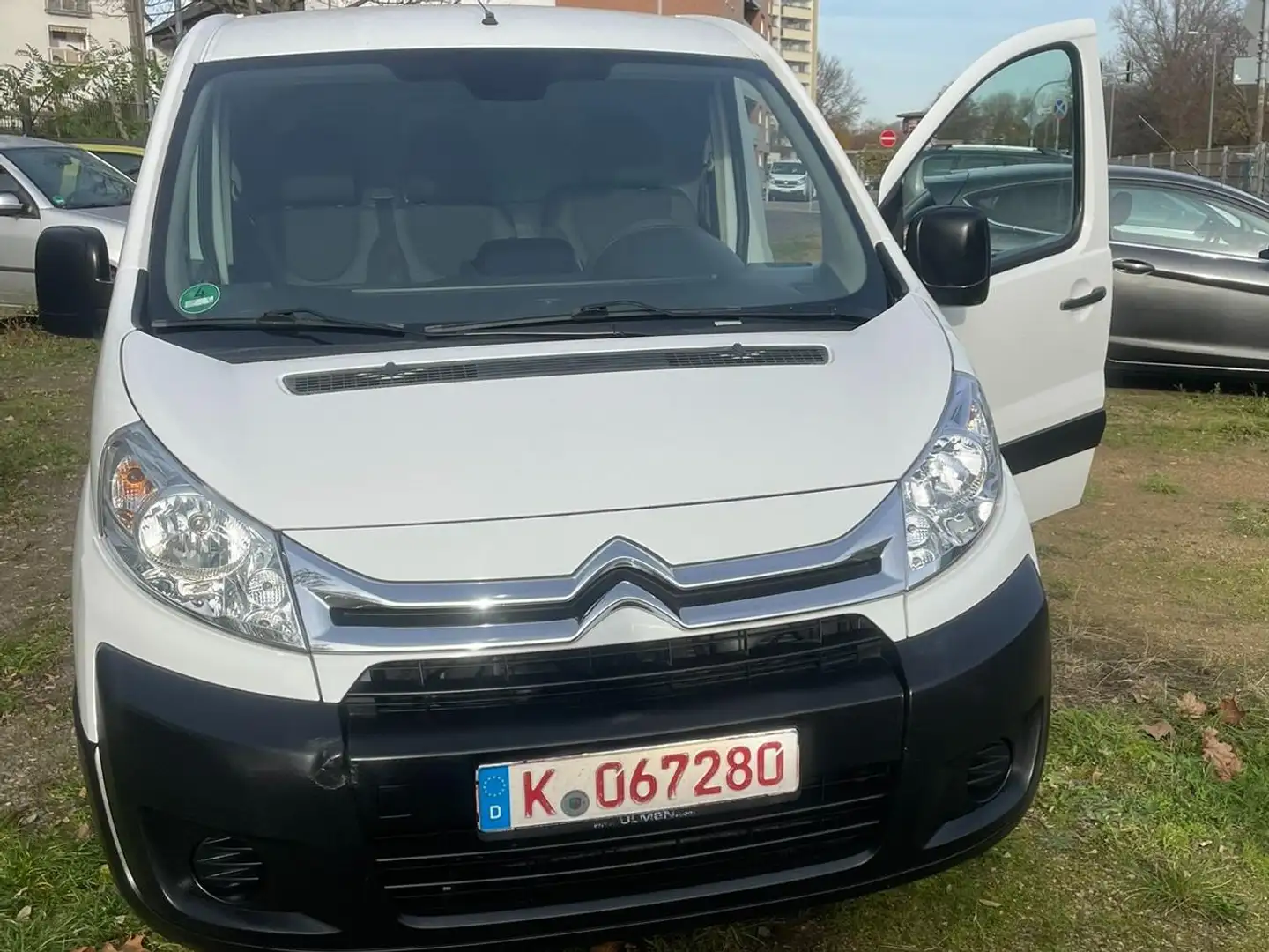 Citroen Jumpy HDi 90 FAP 27 L1H1 Kasten, Klima, Mit Regalsystem Weiß - 2