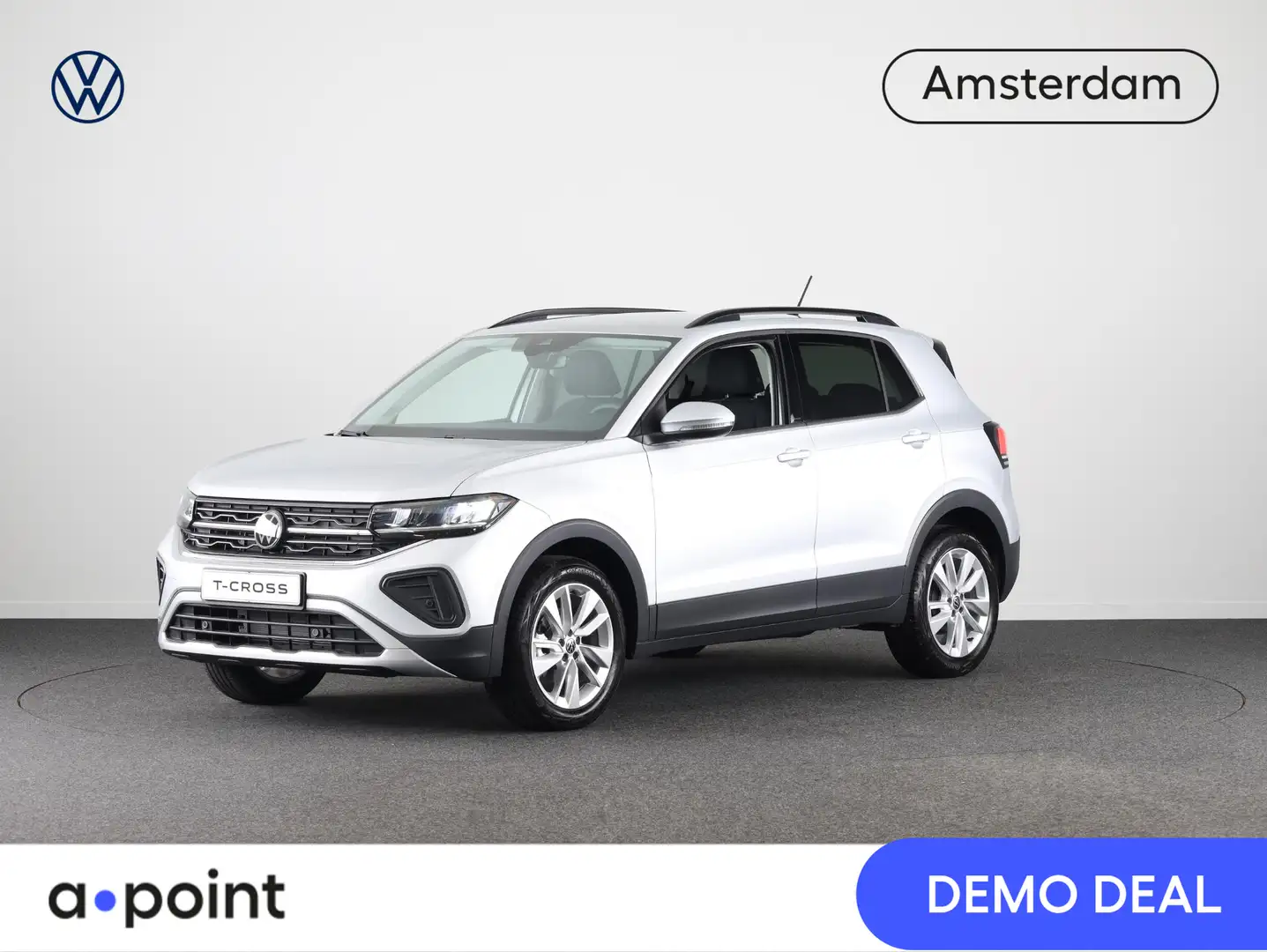 Volkswagen T-Cross 1.0 TSI Life Edition | Navigatie | Camera | Stoelv Grijs - 1