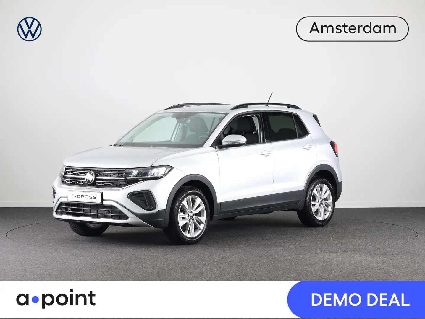 Volkswagen T-Cross 1.0 TSI Life Edition 95PK | Private lease vanaf € Grijs - 1