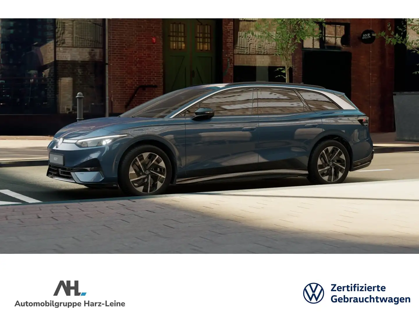 Volkswagen ID.7 Pro AHK Navi IQ.light RFK HuD 86kWh Bleu - 2