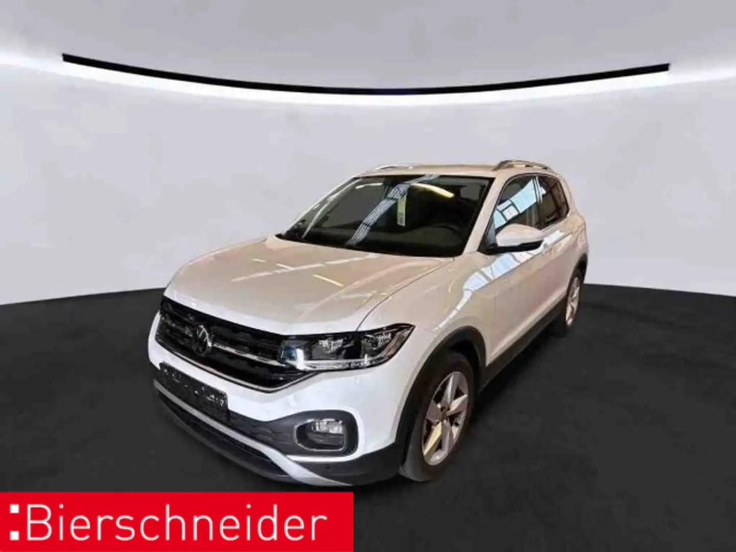 Volkswagen T-Cross 1.0 TSI Style AHK LED ACC NAVI CAM SHZ Weiß - 2
