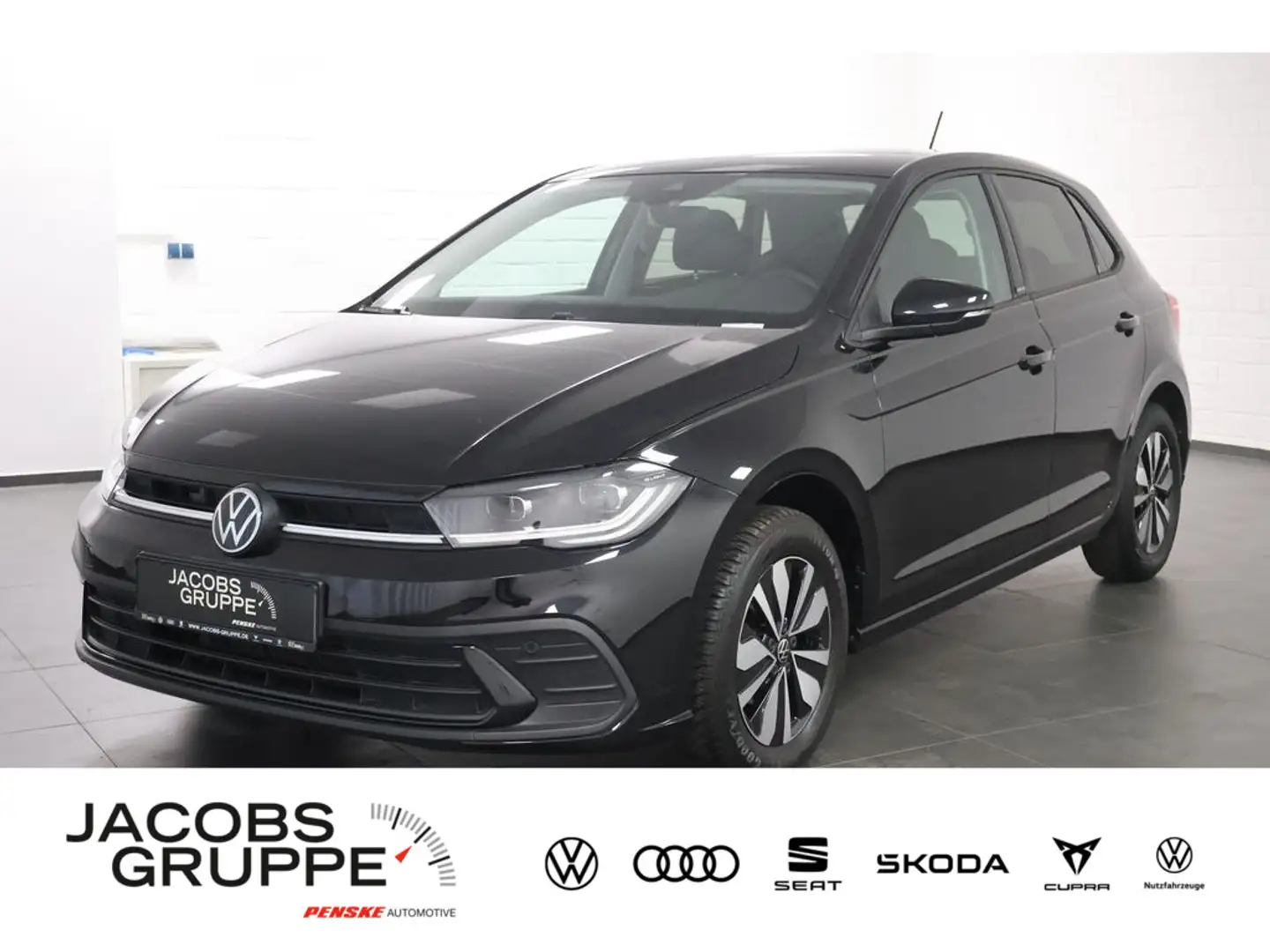 Volkswagen Polo VI 1.0 TSI Move DSG,Navi,Matrix,ACC Schwarz - 1