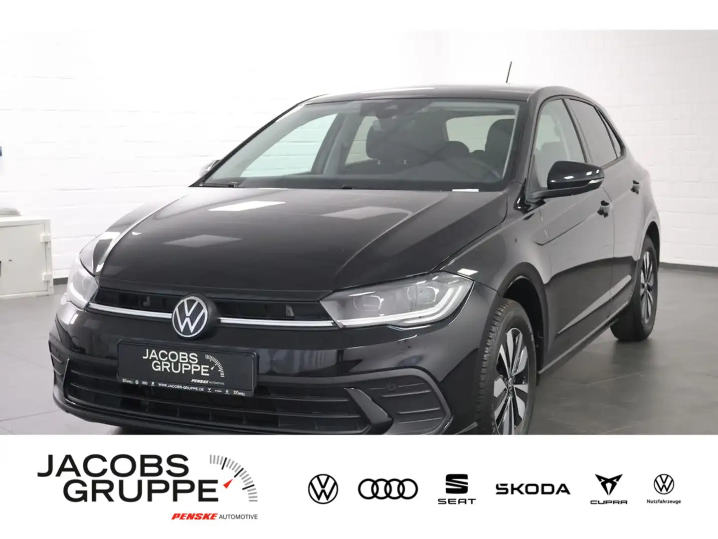 Volkswagen Polo VI 1.0 TSI Move DSG,Navi,Matrix,ACC Schwarz - 2