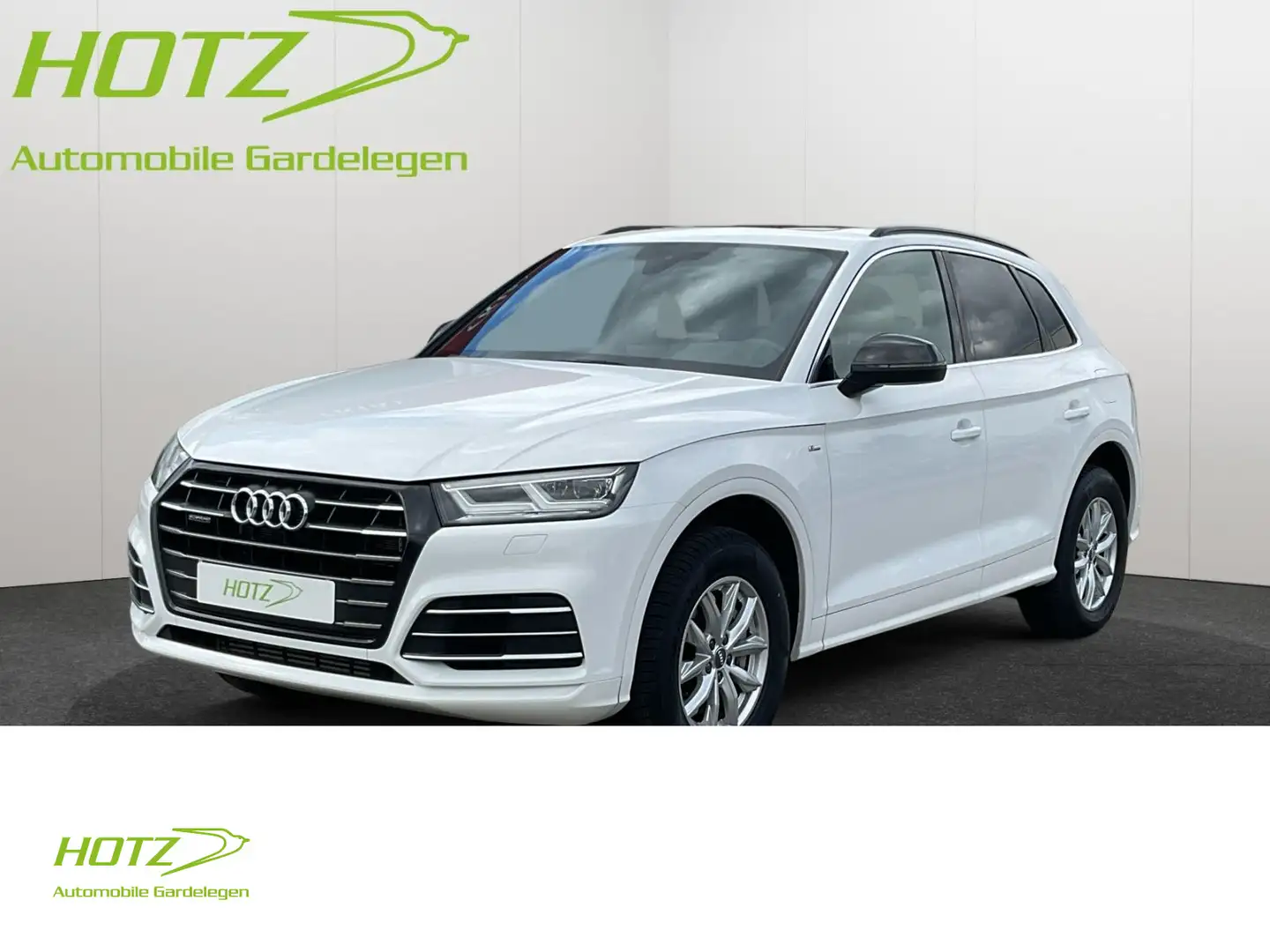 Audi Q5 55 TFSIe S-tronic quattro Pano/Tempo/Einparkh Weiß - 1