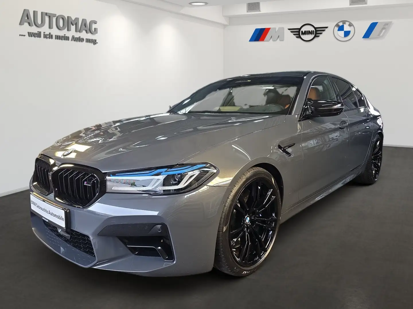 BMW M5 Limousine Competition*Laser*DriversPack*DriveAssis Gris - 1