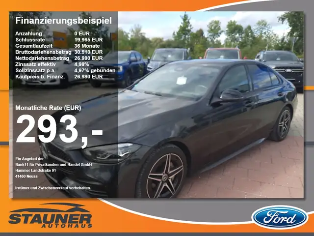 Mercedes-Benz C 180 AMG Line Ambiente Kamera Night-Paket