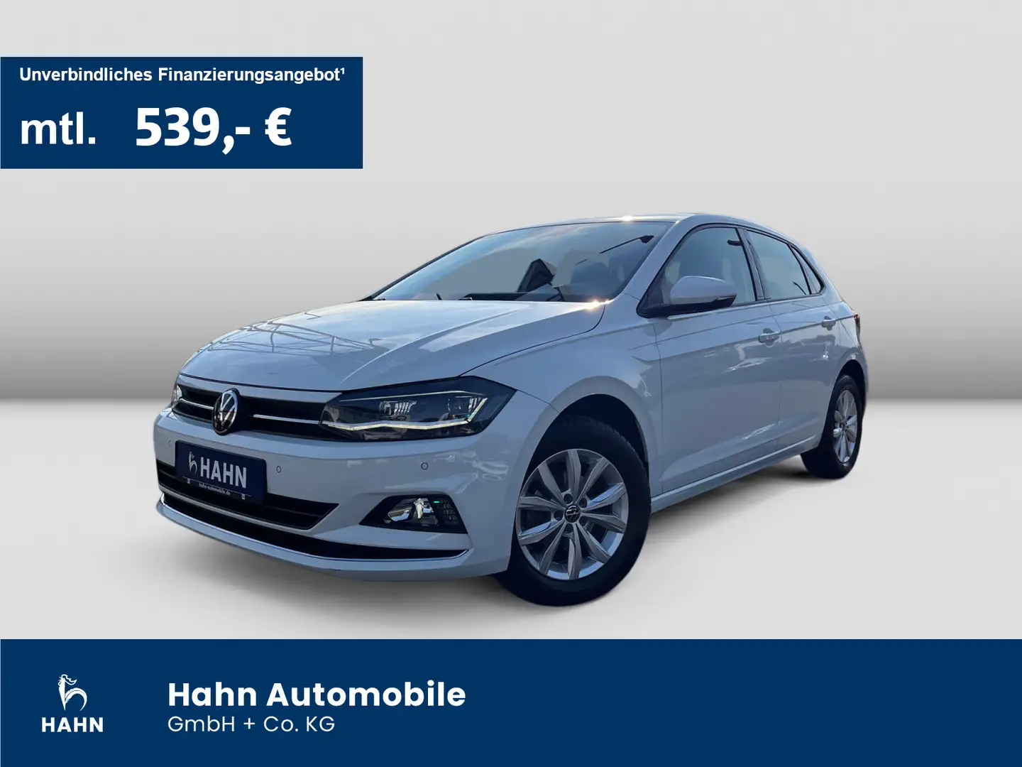 Volkswagen Polo 1.0TSI DSG Highline LED Navi ACC APP Sitzh Weiß - 1