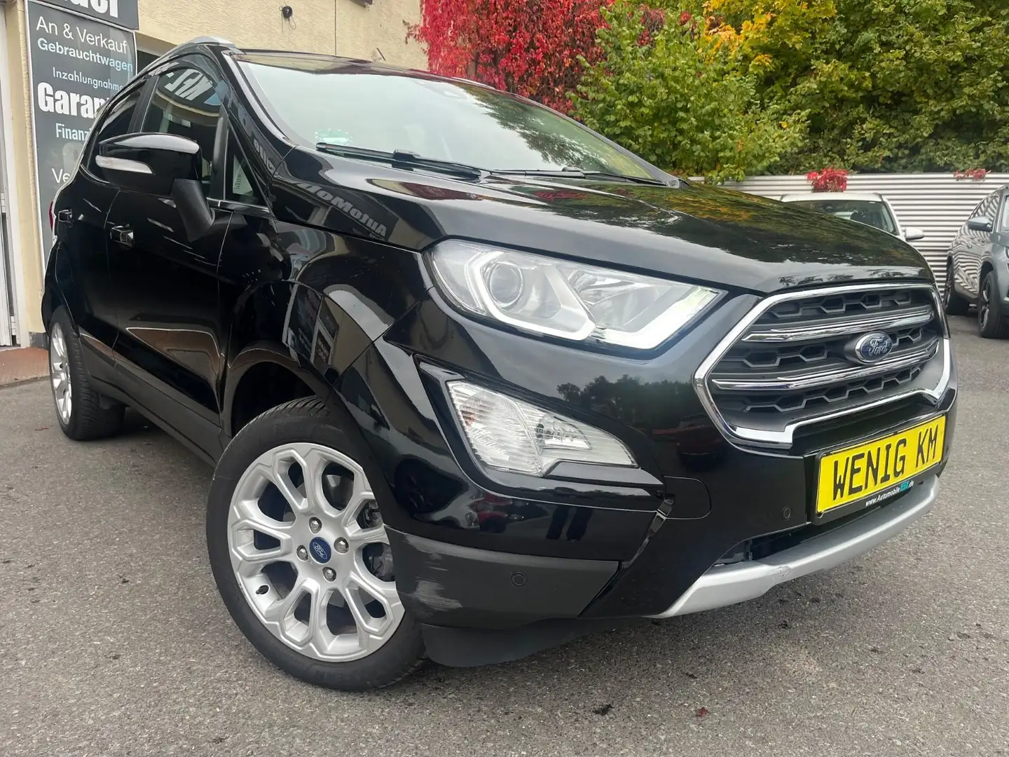 Ford EcoSport 1,0 Ecoboost Titanium-Paket Schwarz - 1