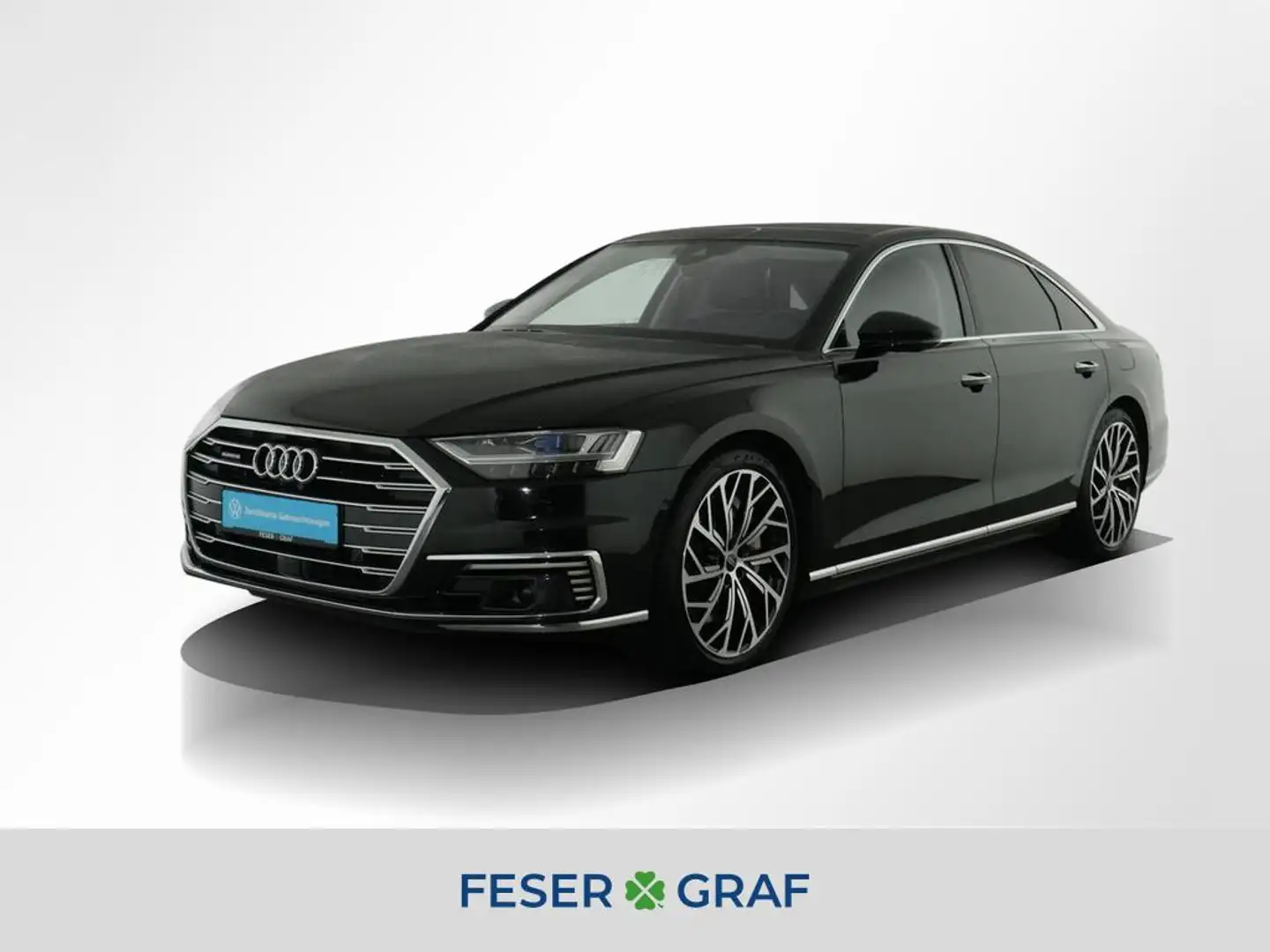 Audi A8 60 TFSI e quattro Navi Pano Leder HUD LED Noir - 1