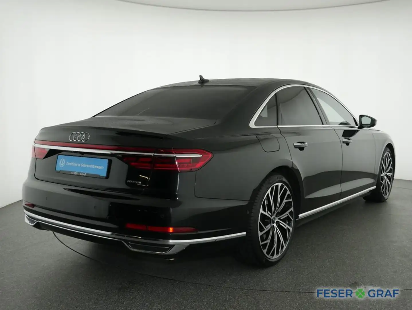 Audi A8 60 TFSI e quattro Navi Pano Leder HUD LED Negro - 2