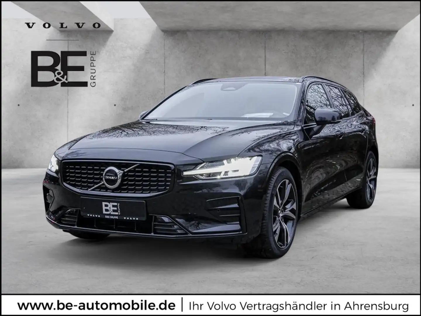 Volvo V60 B4 Plus Dark Navi ACC Kam SHZ LH BLIS Schwarz - 1