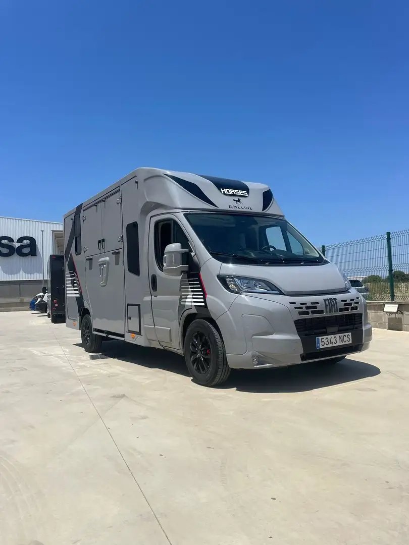 Fiat Ducato DUCATO 180 CV 3 POSTI 30 Q DI TRAINO HARAS Bianco - 1