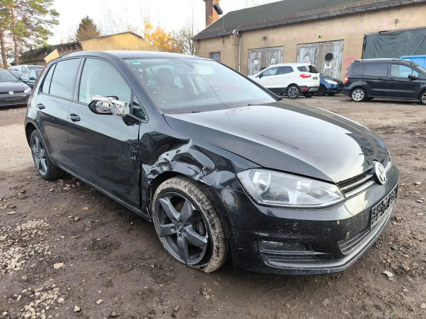 Volkswagen Golf 1.4 16V TSI Airbags Ok/Motor startet fährt Noir - 1