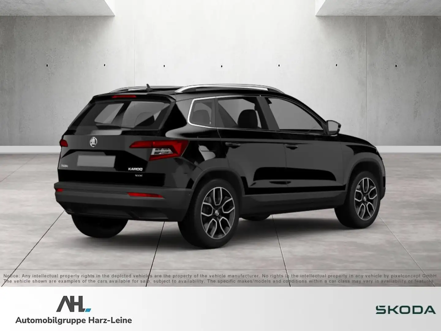 Skoda Karoq 1.5 TSI Sportline DSG LED Navi ACC AHK PDC Zwart - 2