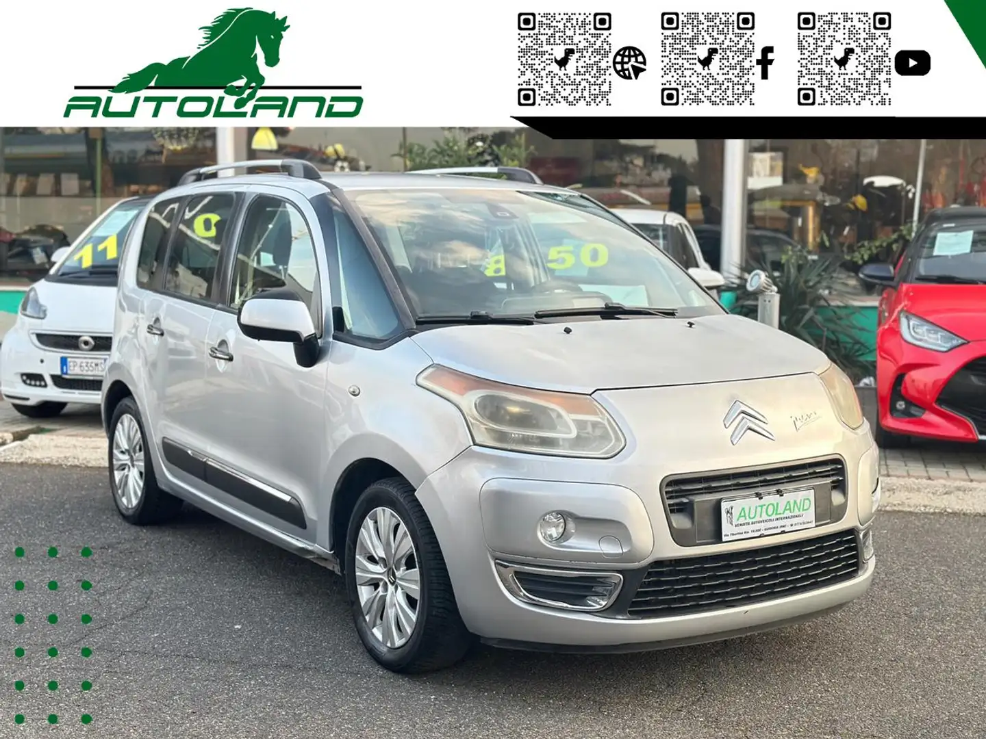 Citroen C3 Picasso 1.6 HDi 110 *DistribuzioneOK*Finanziabile Grigio - 2