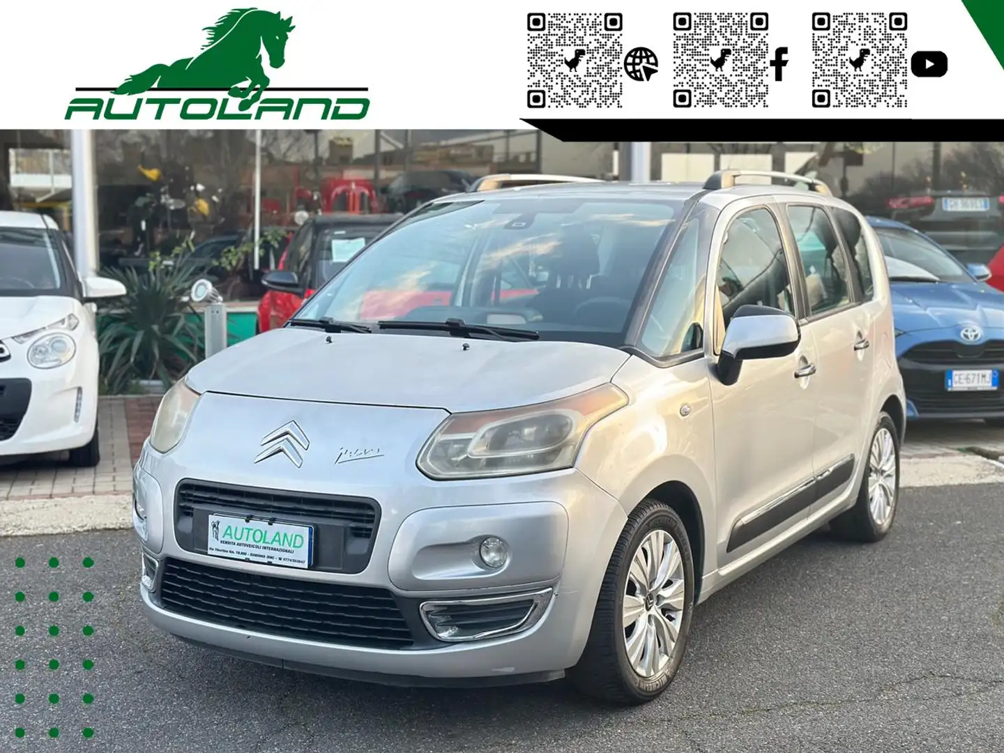 Citroen C3 Picasso 1.6 HDi 110 *DistribuzioneOK*Finanziabile Grigio - 1