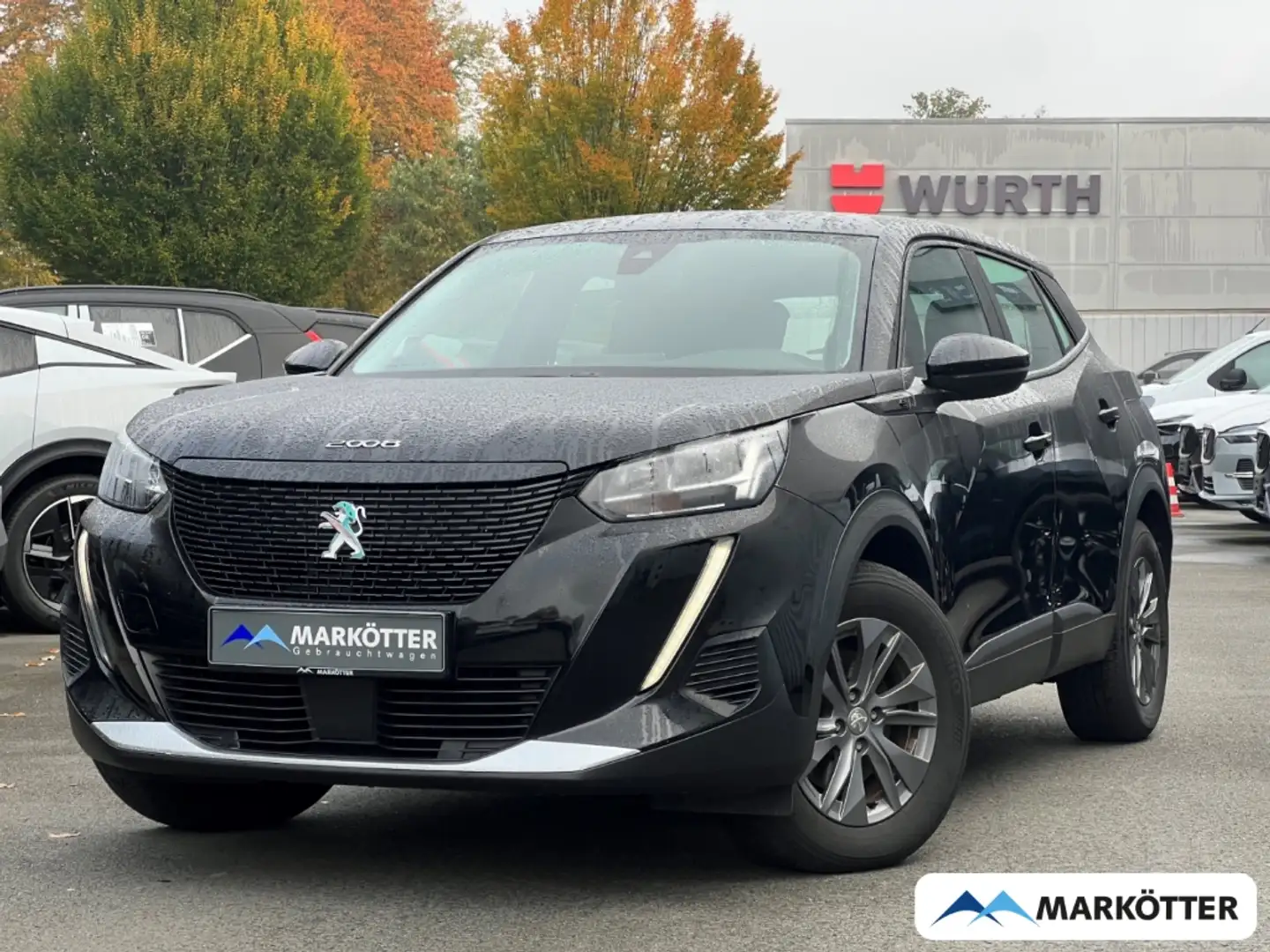 Peugeot 2008 e- Active Elektro 136 TEMP/PDC/CAM/DAB+ Чёрный - 1
