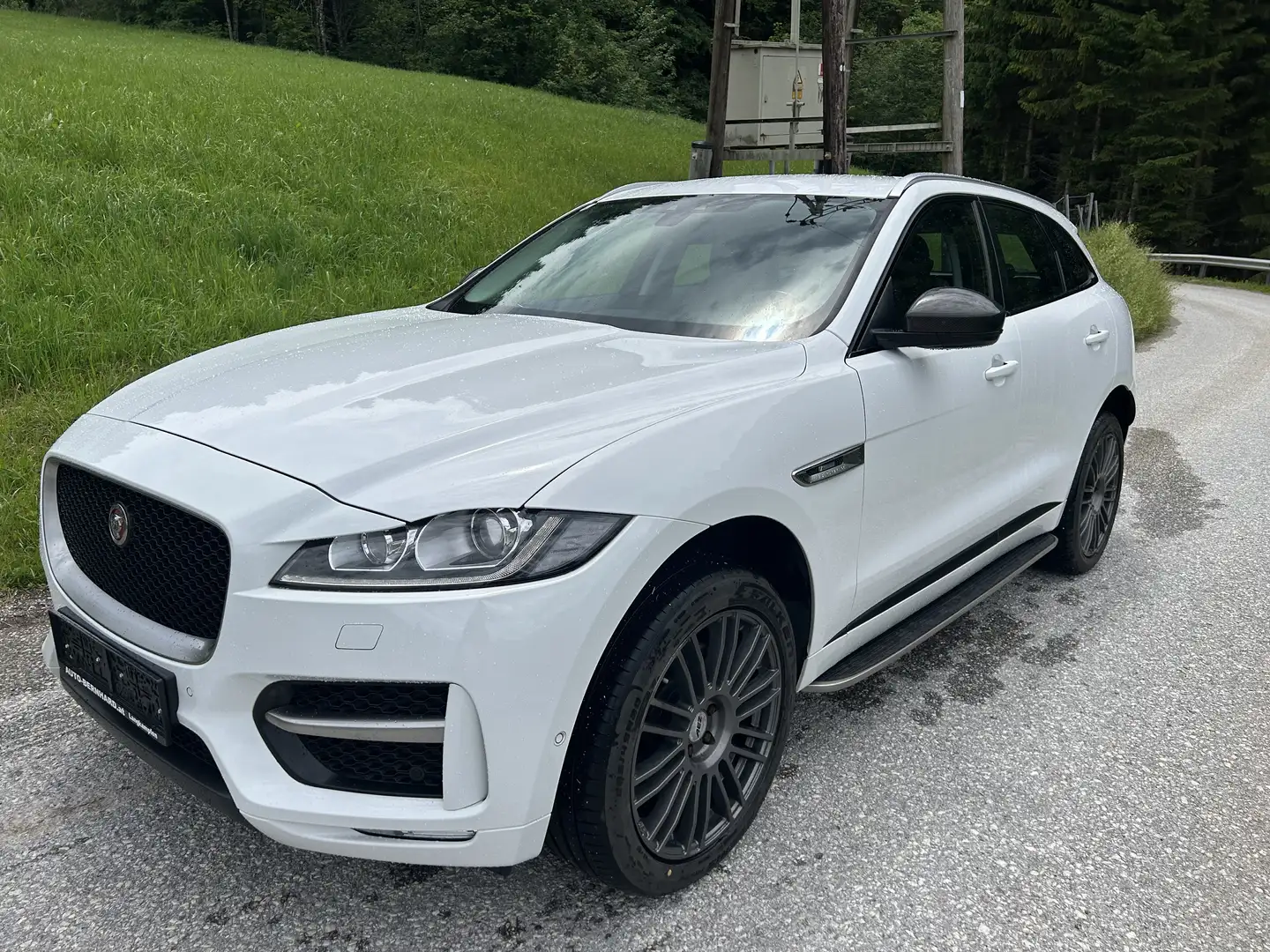Jaguar F-Pace 30d AWD R-Sport Aut. Weiß - 2