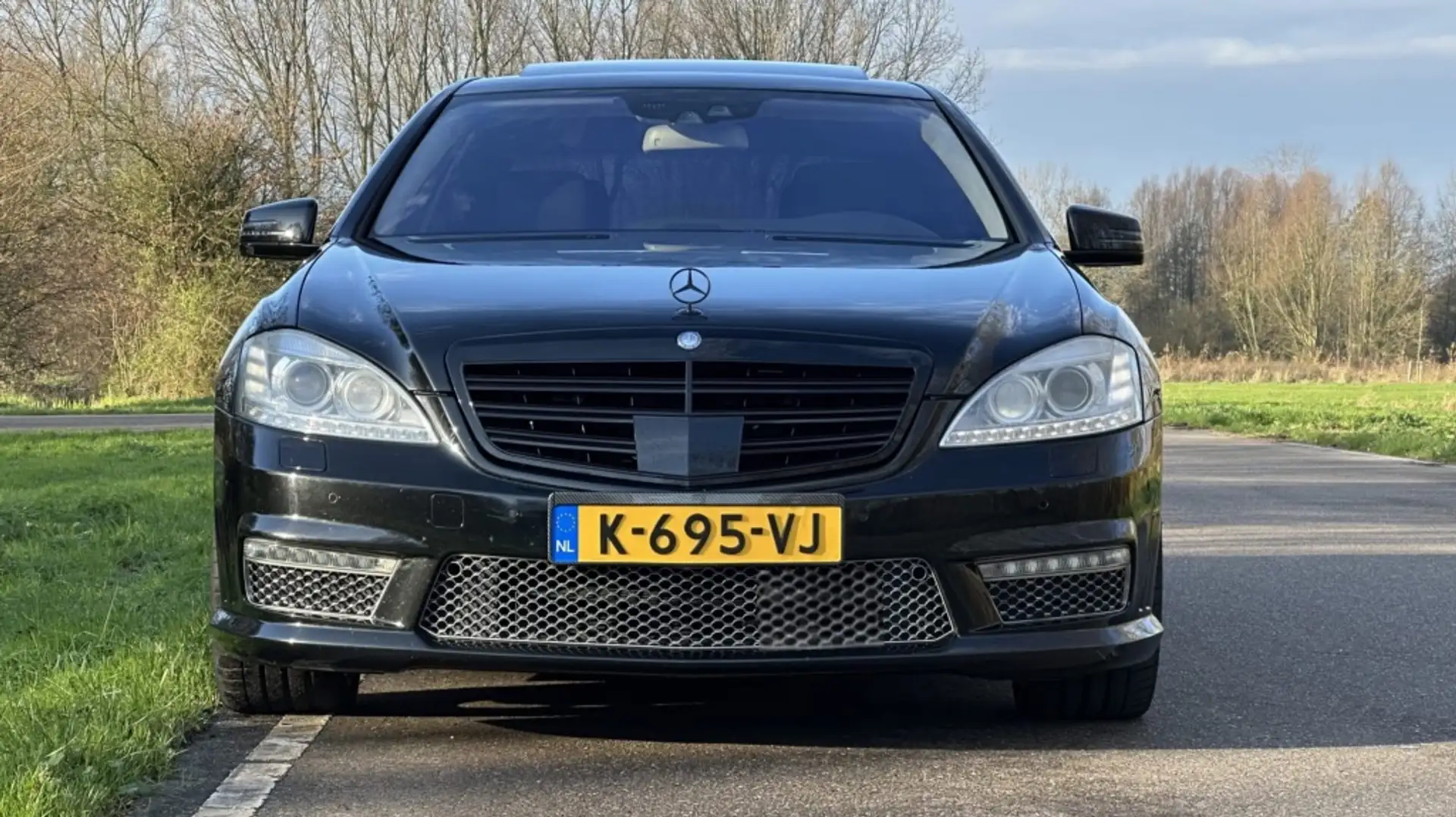 Mercedes-Benz S 63 AMG S63 Lang - 525 PK - Youngtimer Negru - 2
