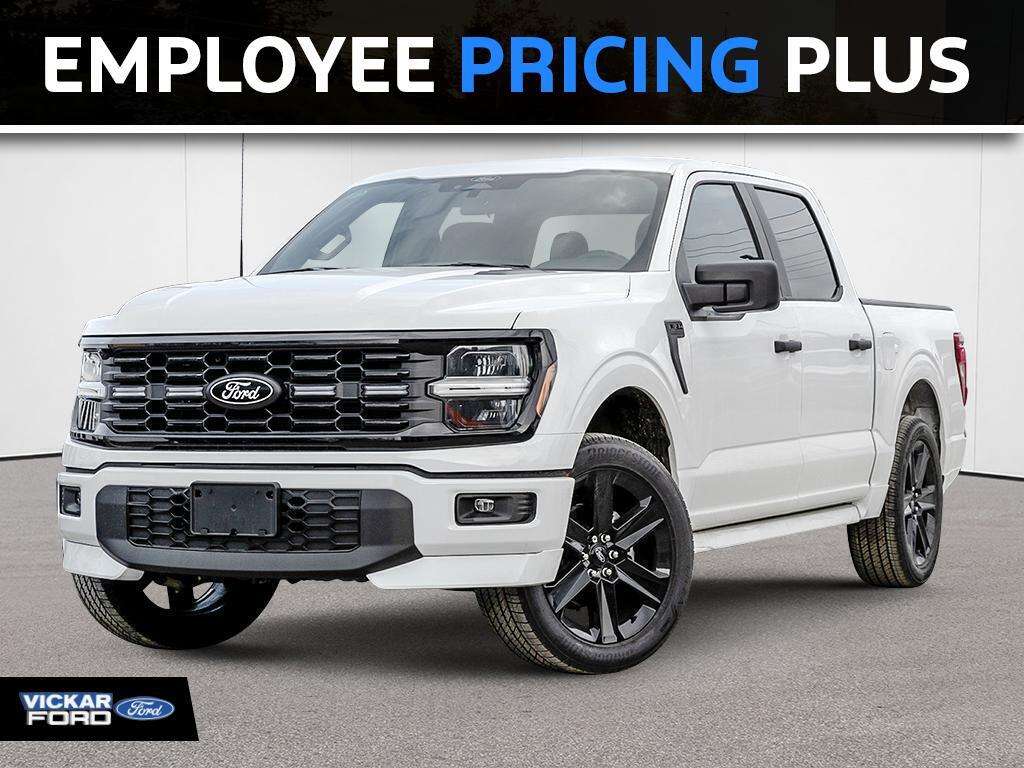White 2026 Ford F-150 Pickup Truck Four-Wheel Drive Automatic