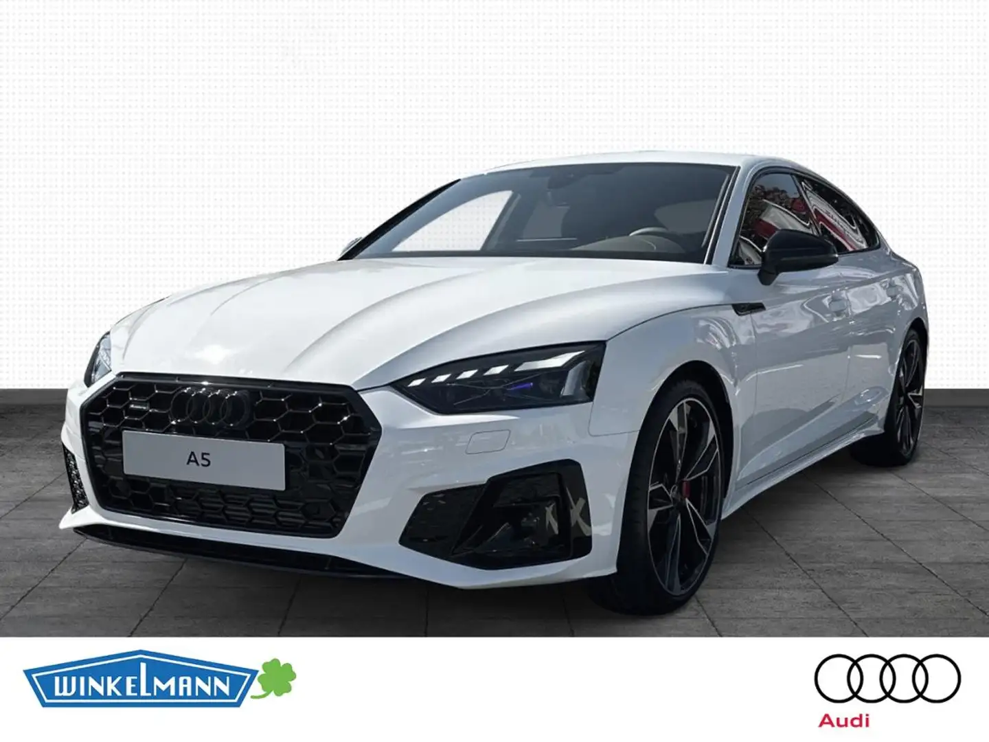 Audi A5 Sportback 45 TFSI quattro S line MEMORY MATRIX NAV Weiß - 1
