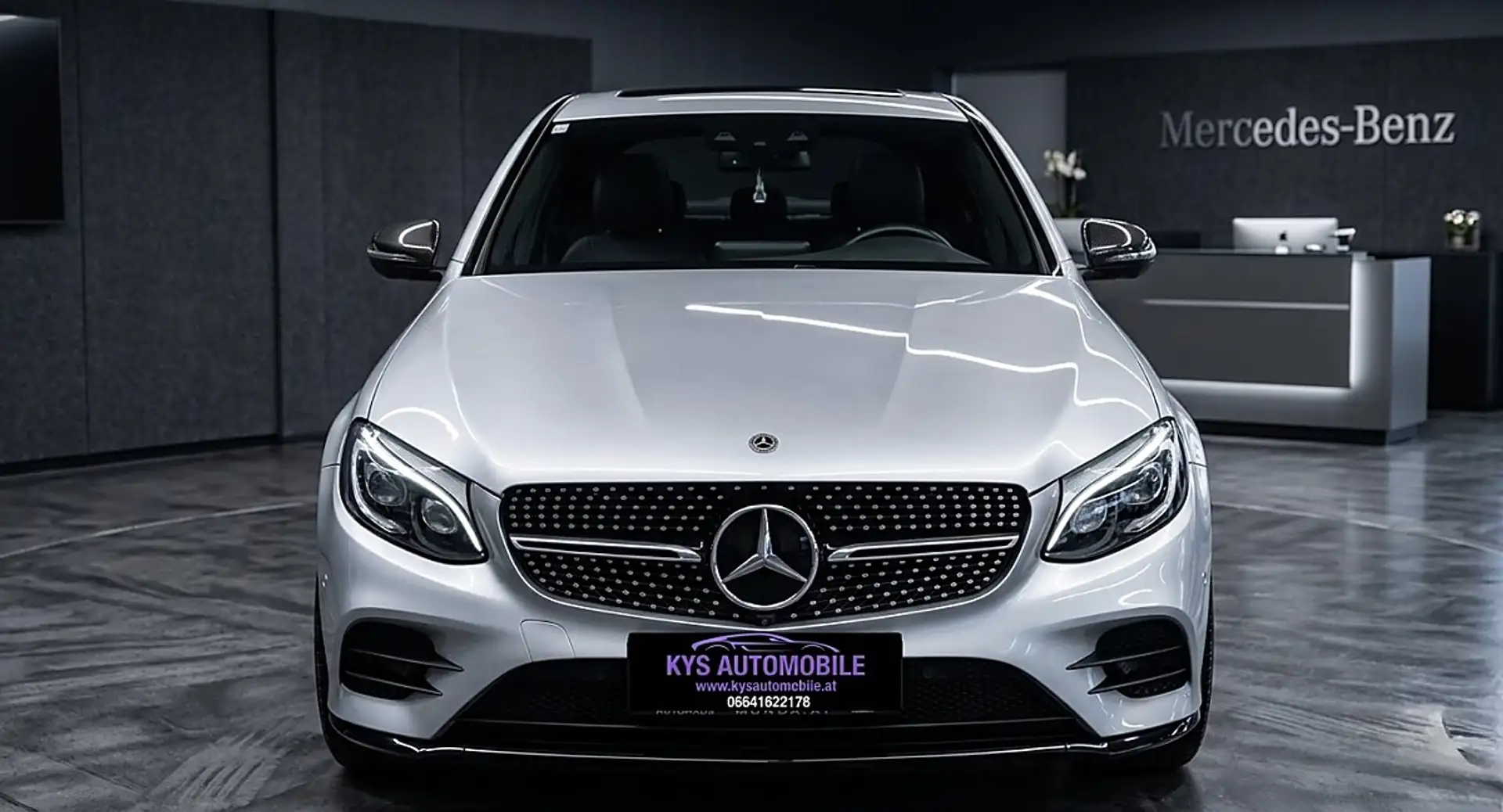 Mercedes-Benz GLC 250 d Coupé 4MATIC AMG-Line *360° Grad Kamera*Luftf... Grau - 2