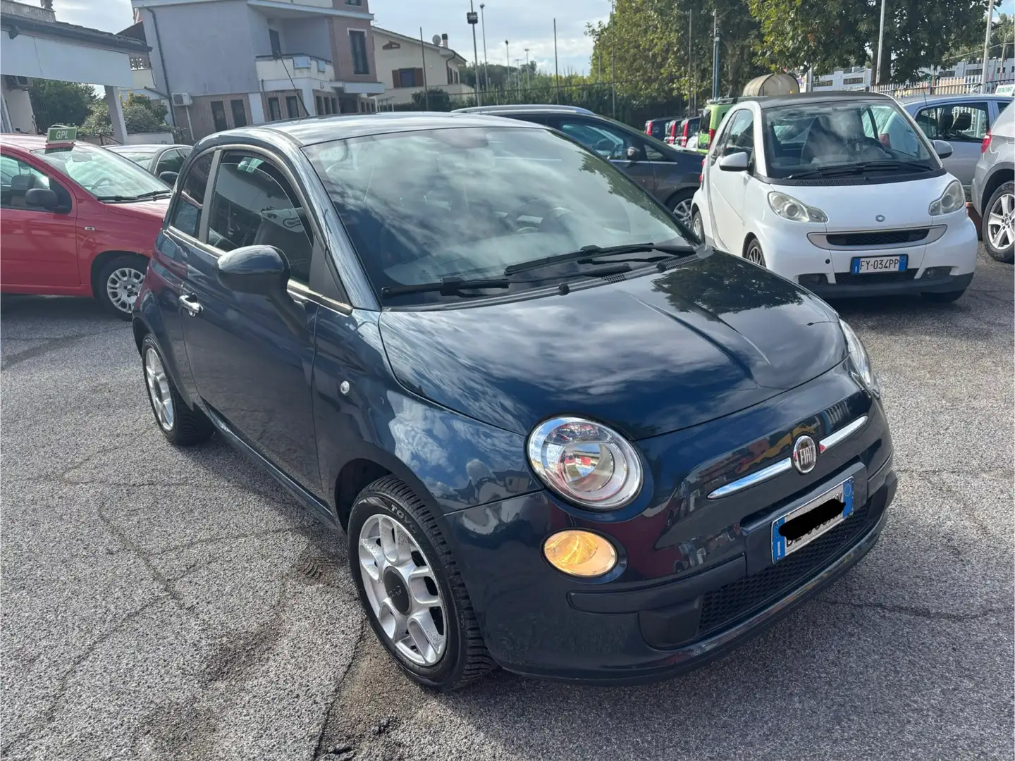Fiat 500 1.3 mjt 16v Lounge 75cv Blu/Azzurro - 1