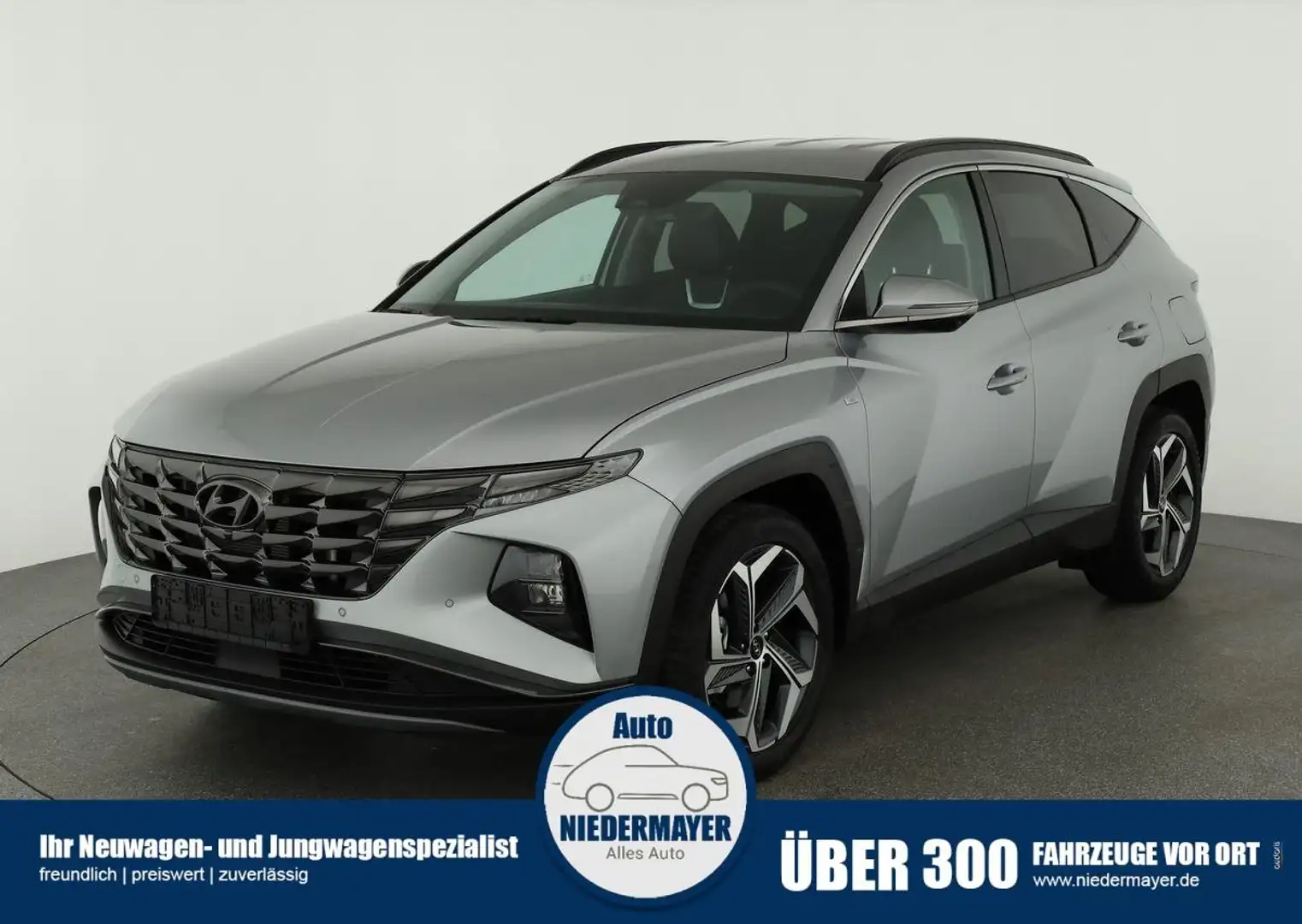 Hyundai TUCSON 1.6 CRDi DCT AWD Prime, Leder, Navi, el. Klappe, 1 Ezüst - 1