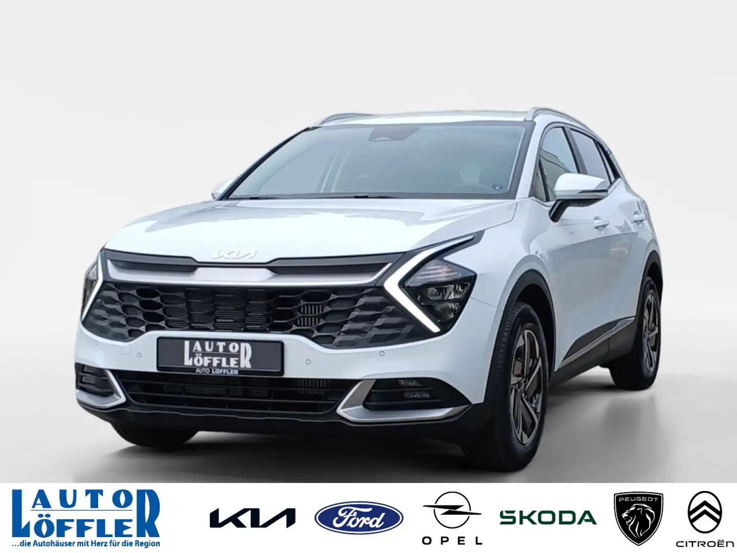 Kia Sportage Vision 1.6 KOM PDC* RFK* TEMP* NAVI* Klima Navi Bianco - 1