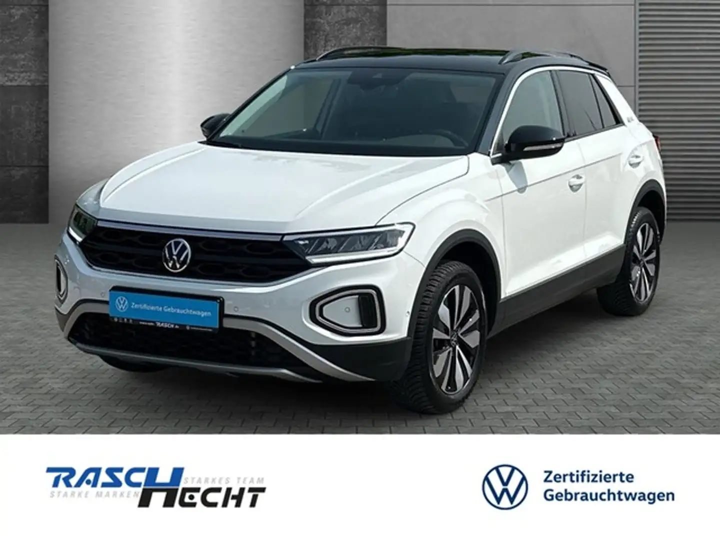 Volkswagen T-Roc GOAL 1.5 TSI DSG*LED*NAVI*SHZ*5 J. GAR* Schwarz - 1