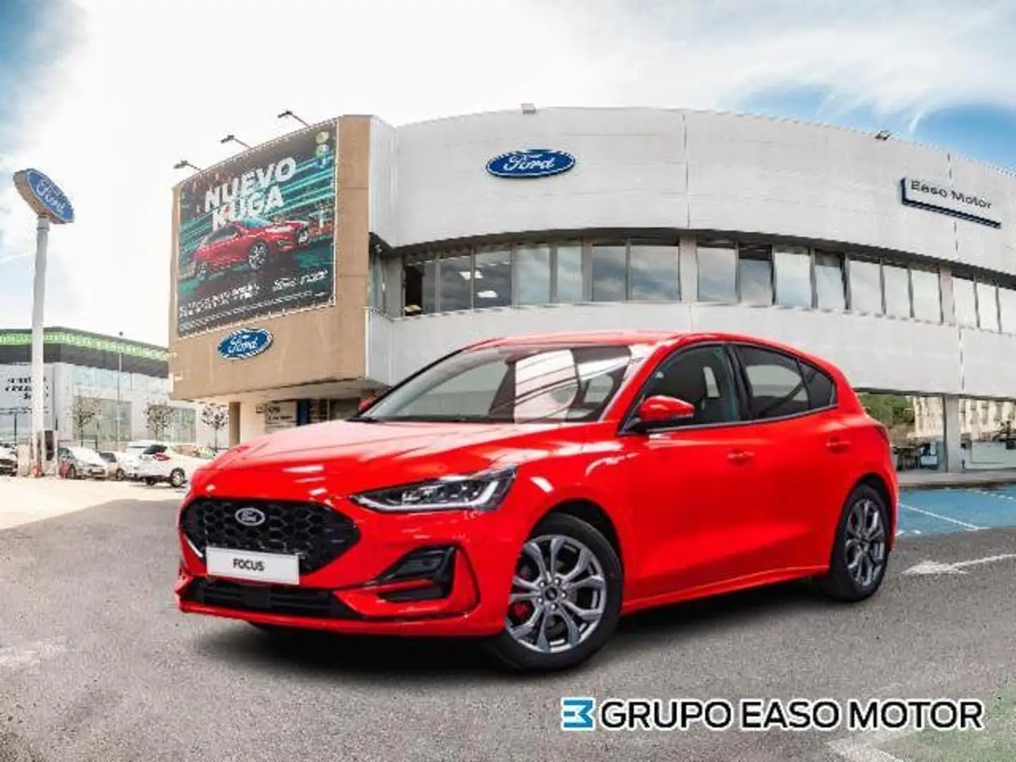 Ford Focus 1.0 Ecoboost ST Line 125 Rosso - 1