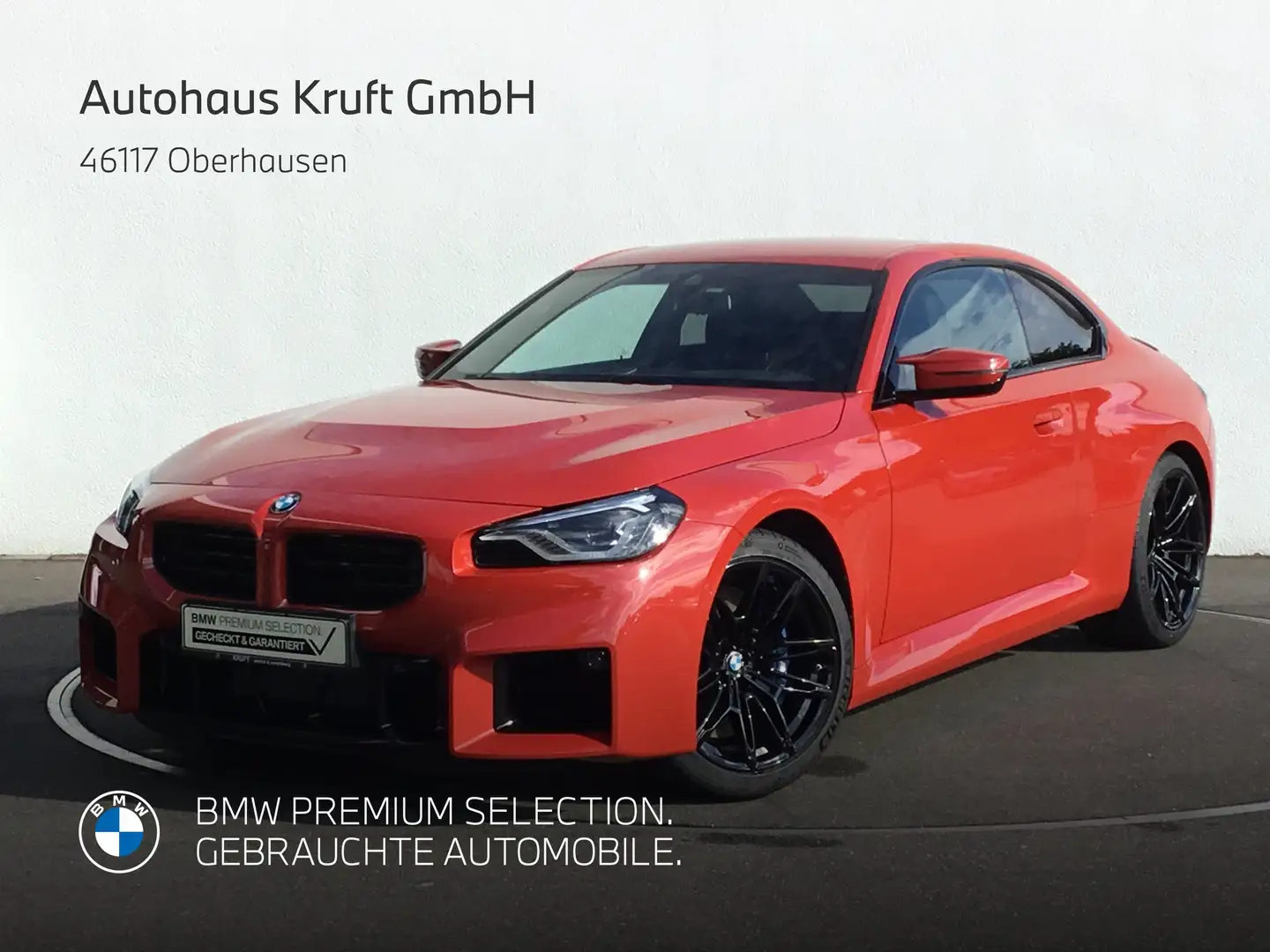 BMW M2 Coupé AUTOM+KAMERA+LC PROF+HUD+HIFI Rouge - 2
