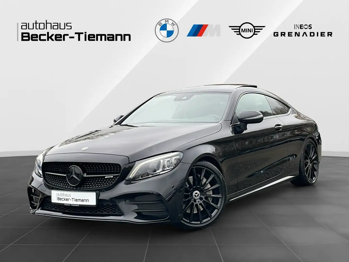 Mercedes-Benz C 400 Coupe 4Matic AMG Line | Night Paket | Burmester | Nero - 1