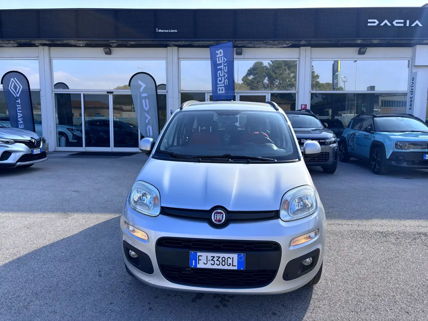 Fiat Panda Panda III 2016 0.9 t.air natural power Lounge 80cv Argent - 2