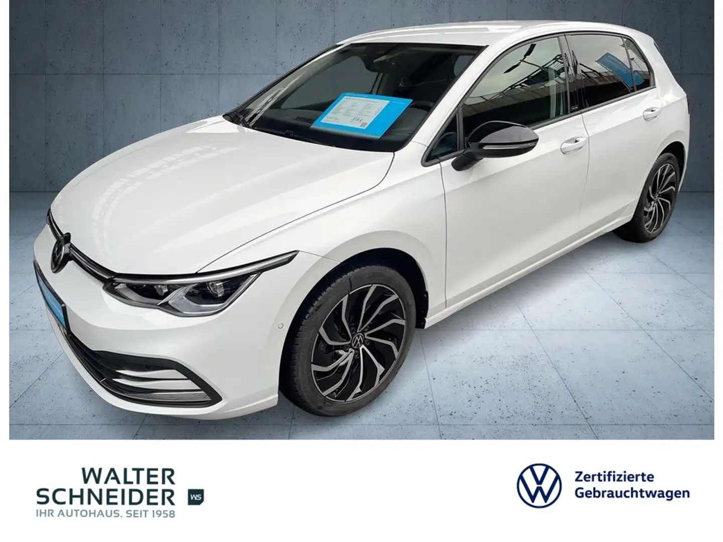 Volkswagen Golf 1.5 eTSI DSG Move Navi LEDplus AHK Weiß - 1